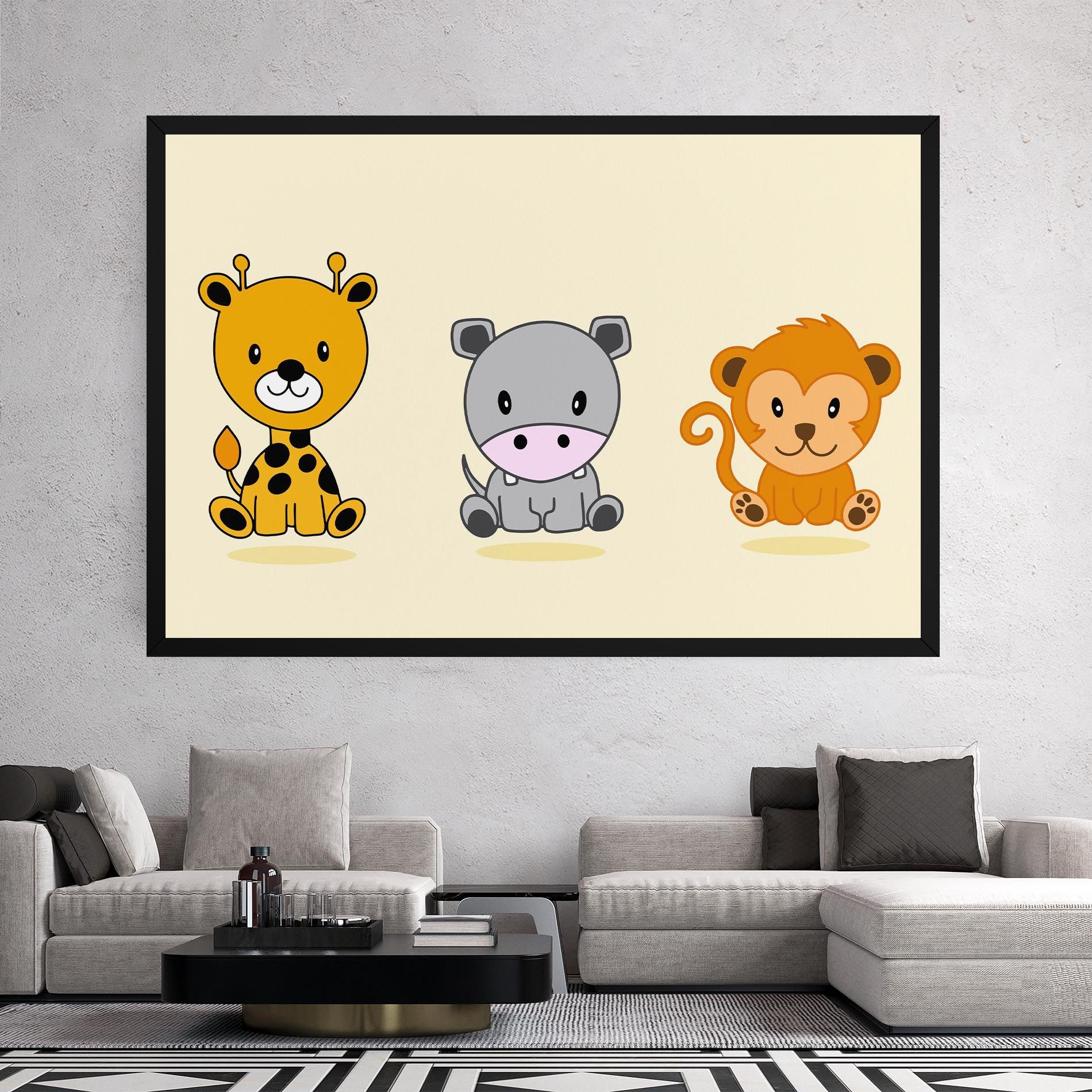 Cream Animals mockup 2