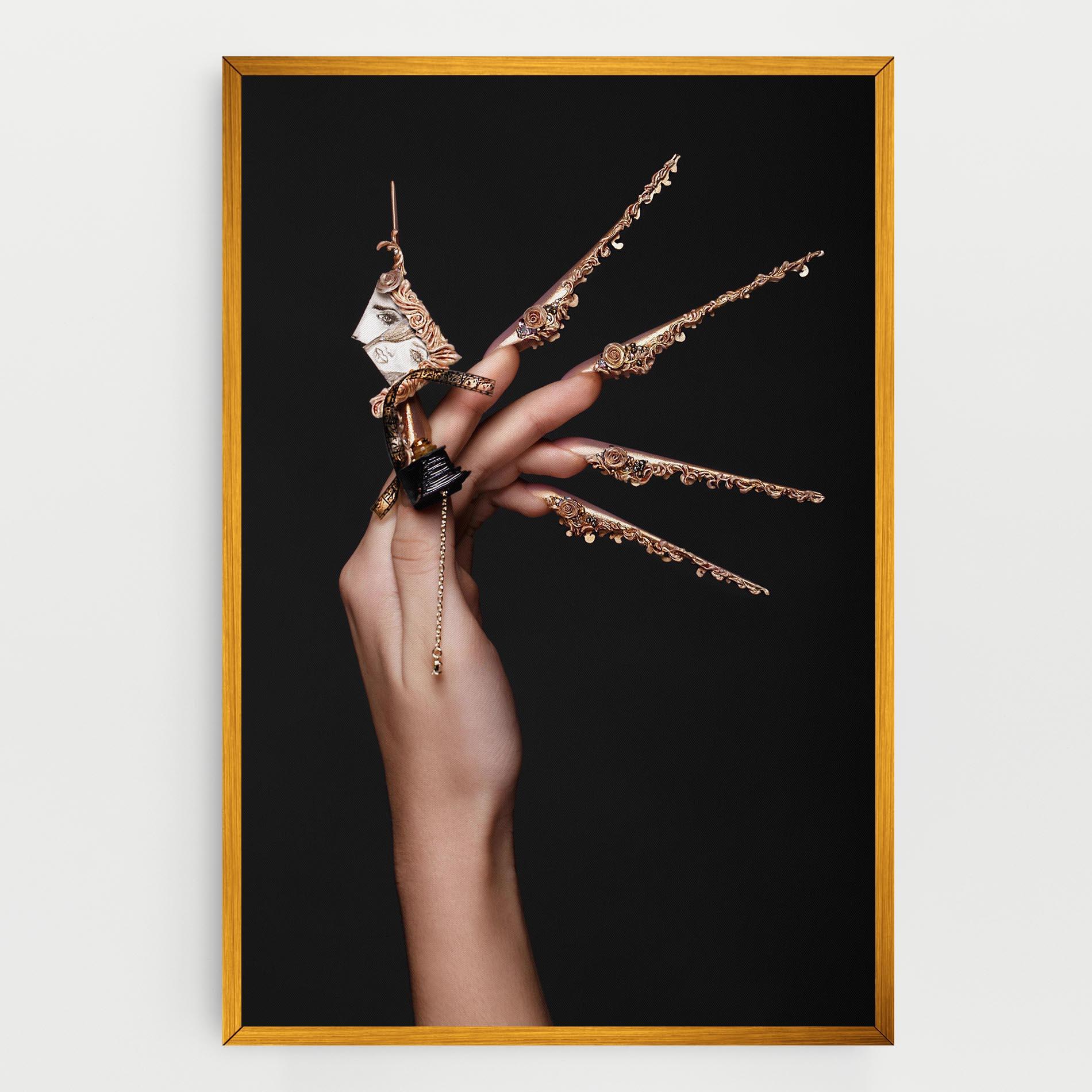 Картина на платно Creative Design Nails mockup 0