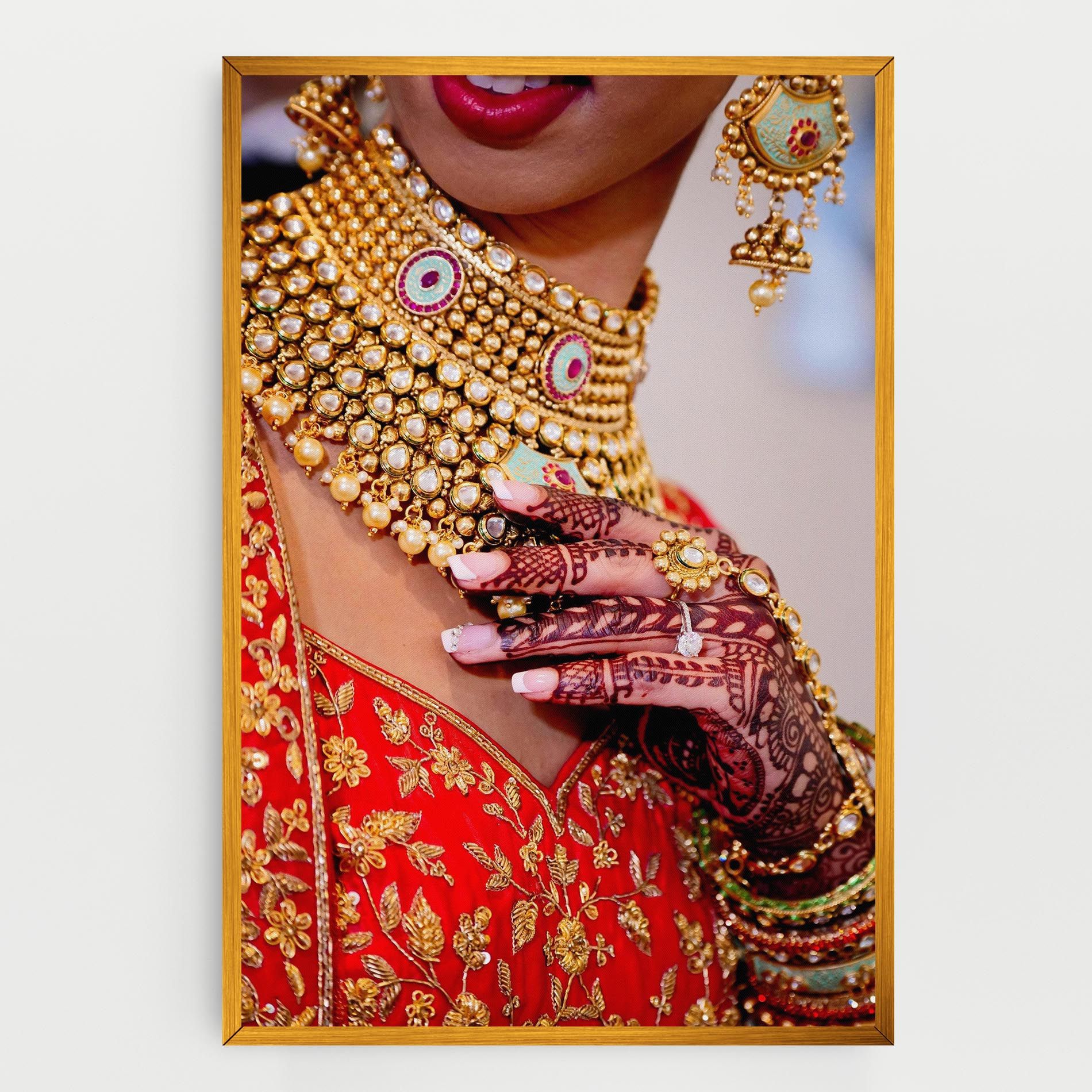 Gold Beautiful Jewelry mockup 0