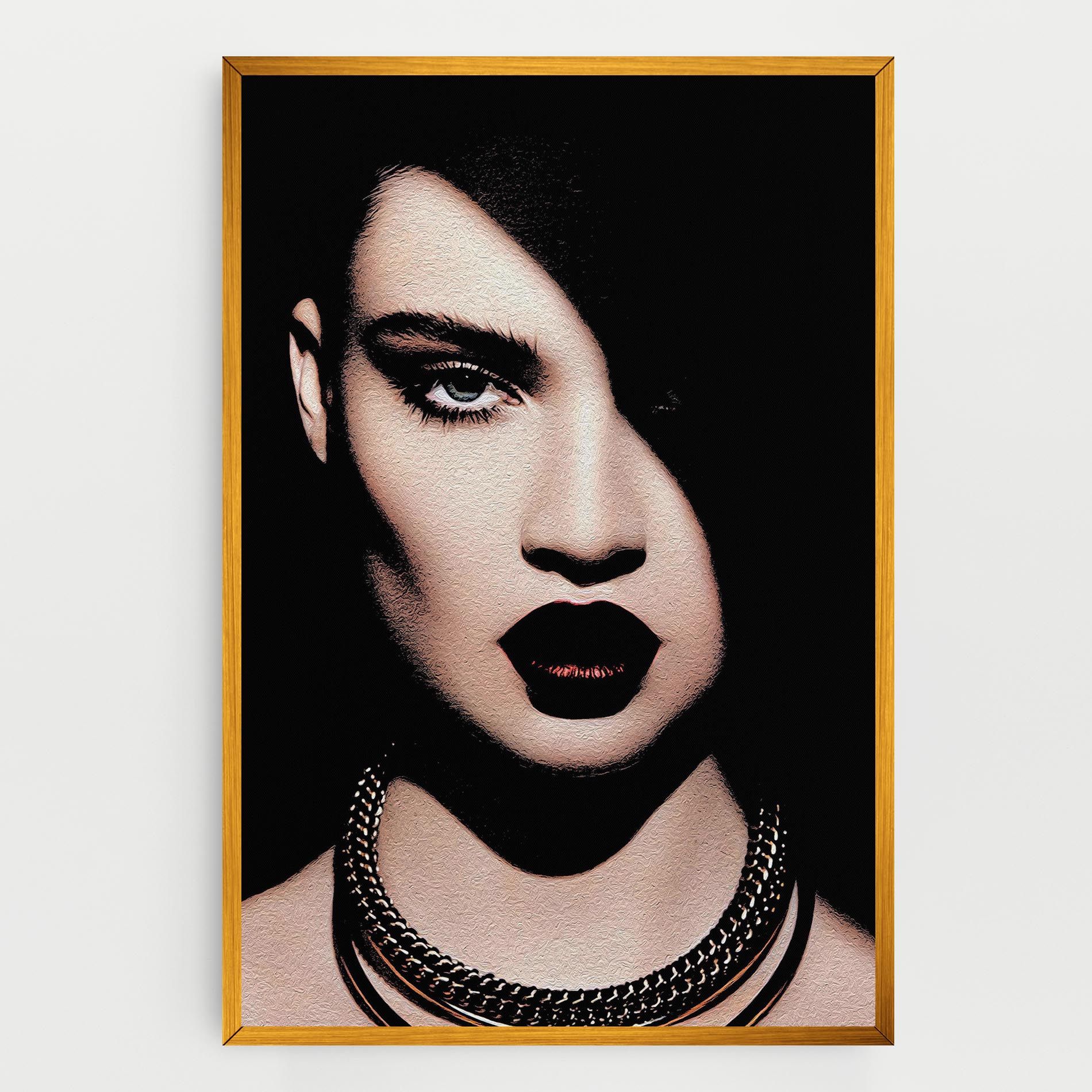 Gold Necklace mockup 0