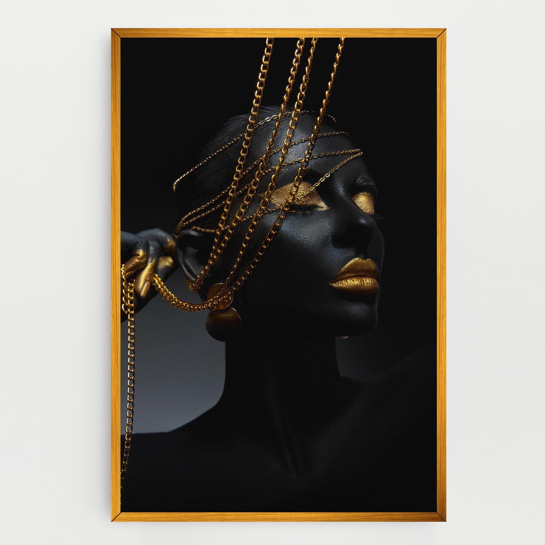 Pretty Gold Chain mockup 0