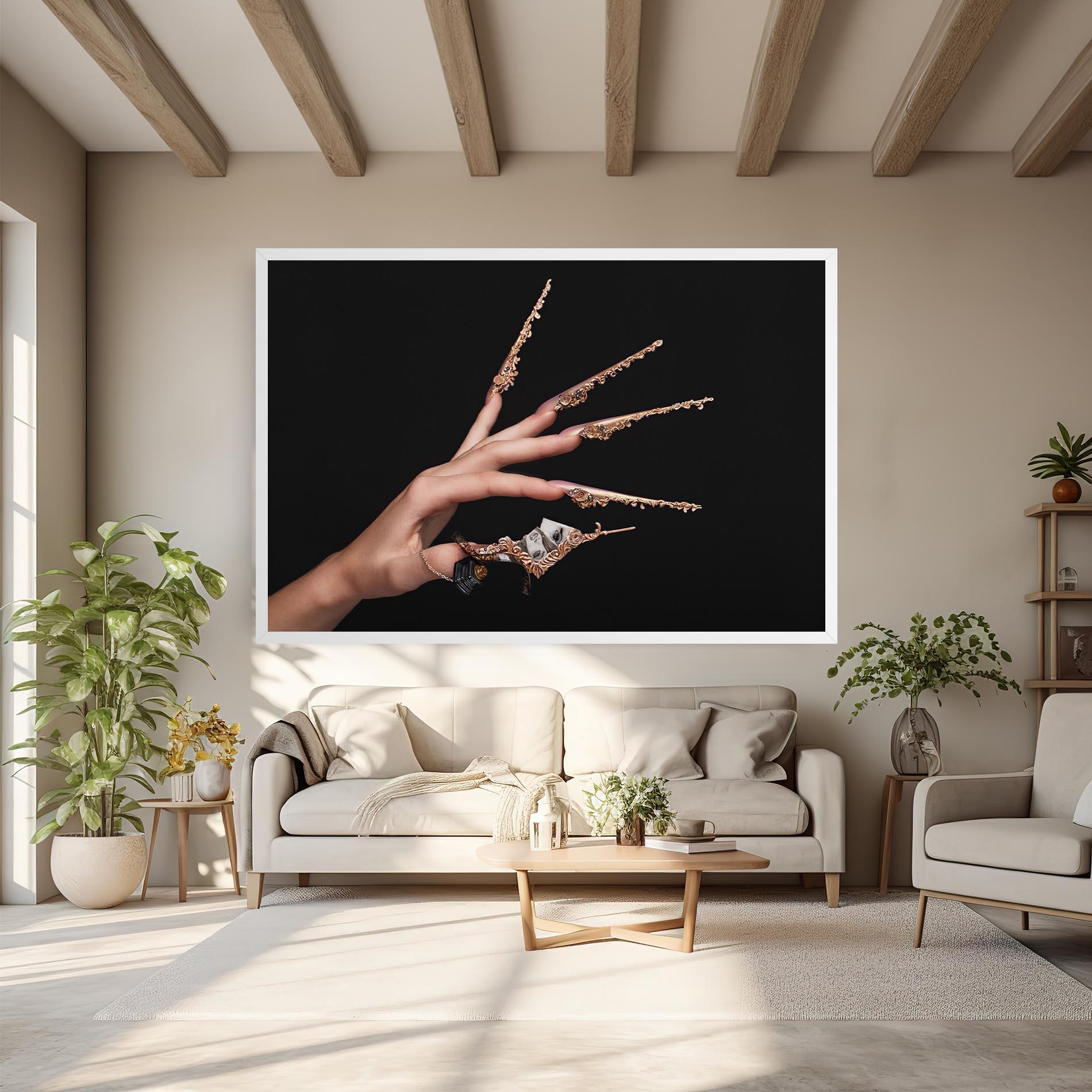 Картина на платно Creative Manicure mockup 6