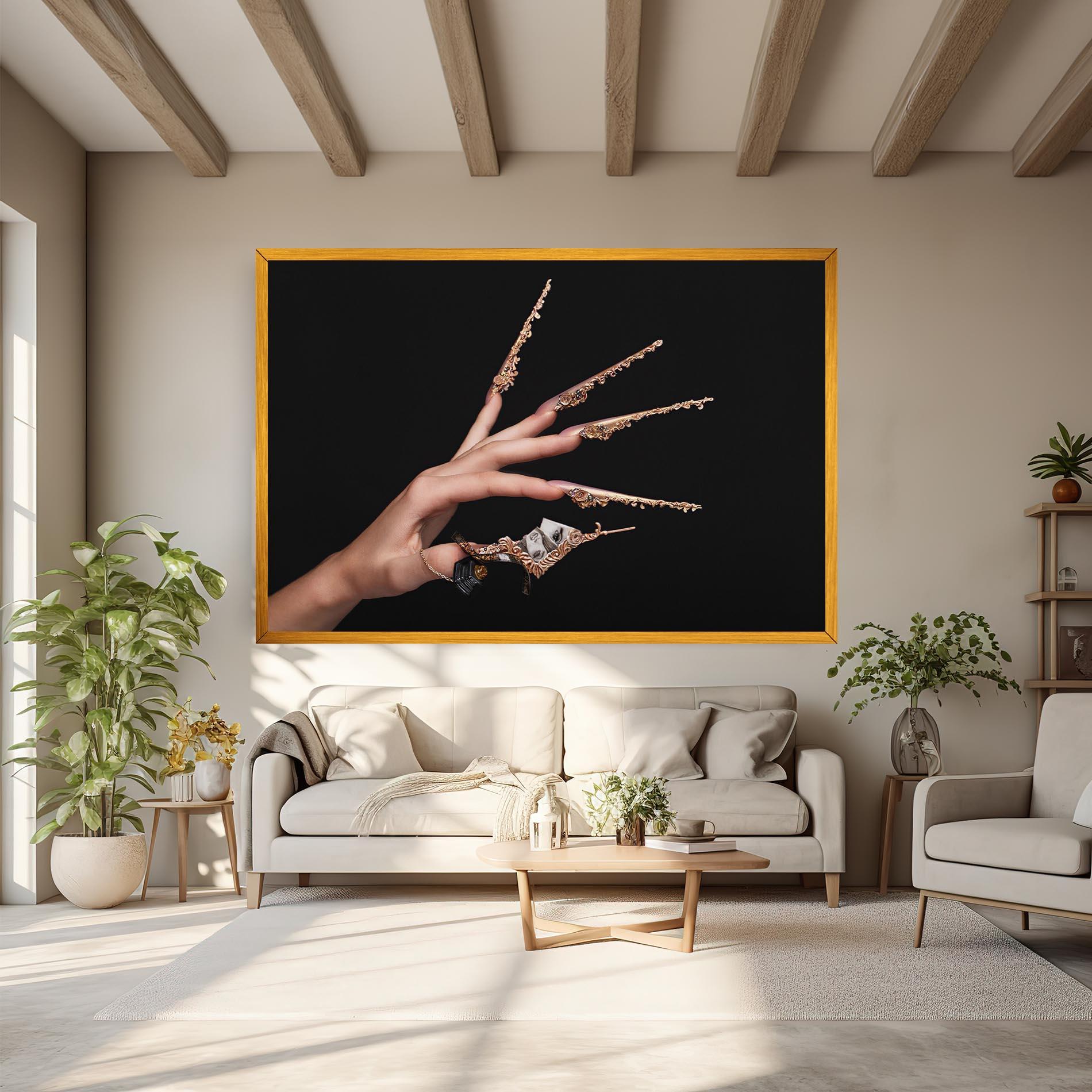 Картина на платно Creative Manicure mockup 6