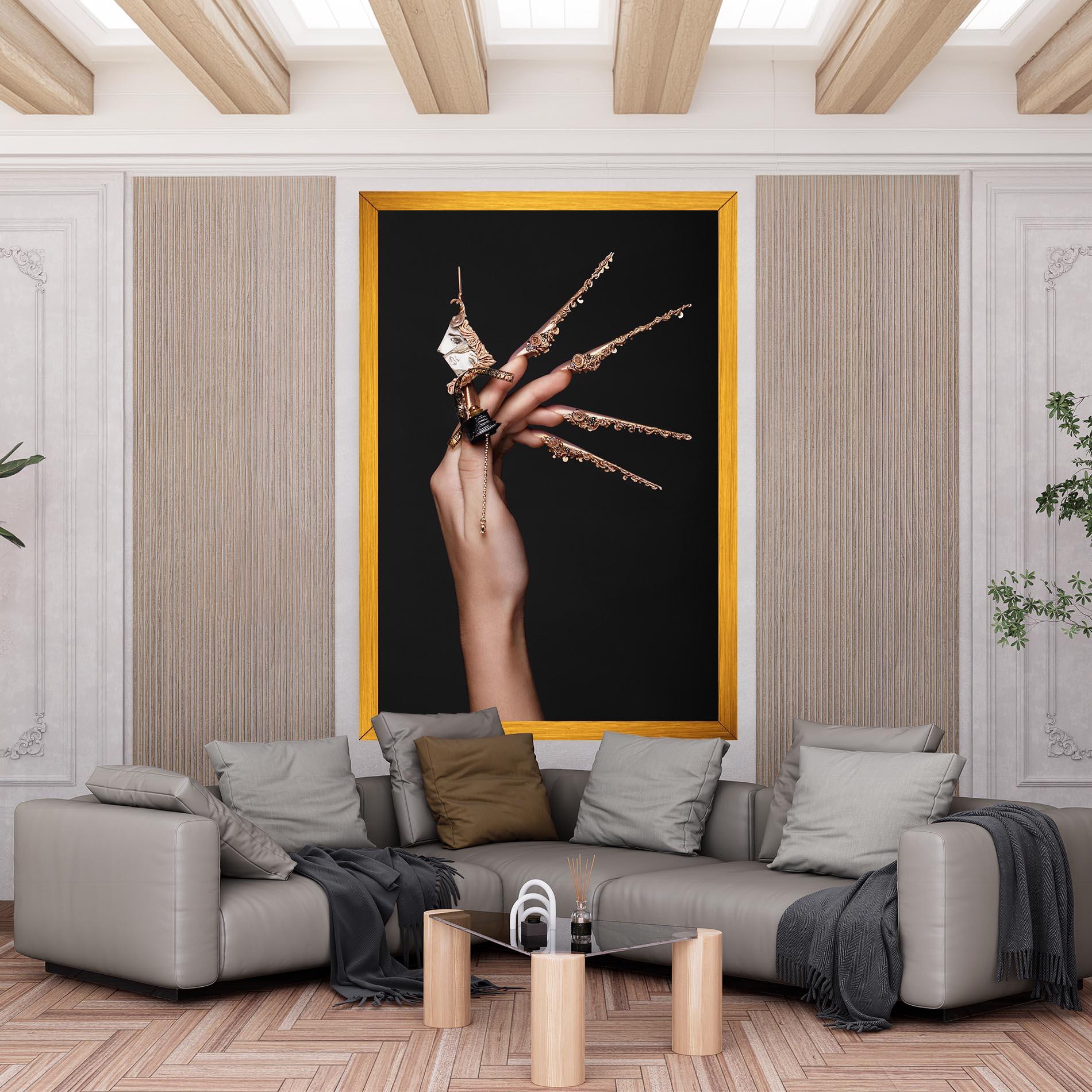 Картина на платно Creative Design Nails mockup 6