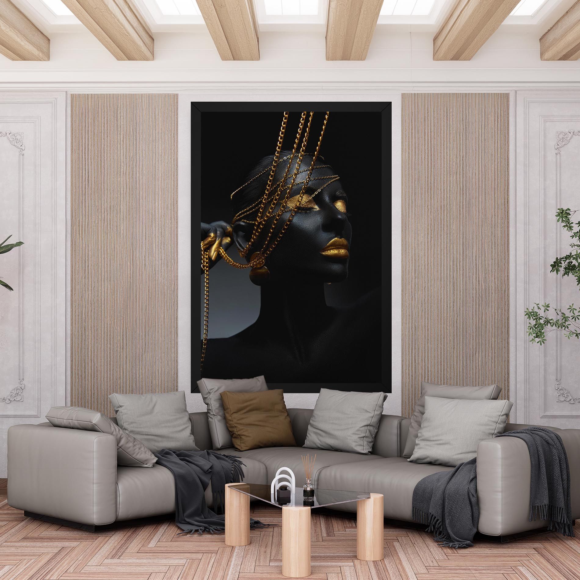 Pretty Gold Chain mockup 6