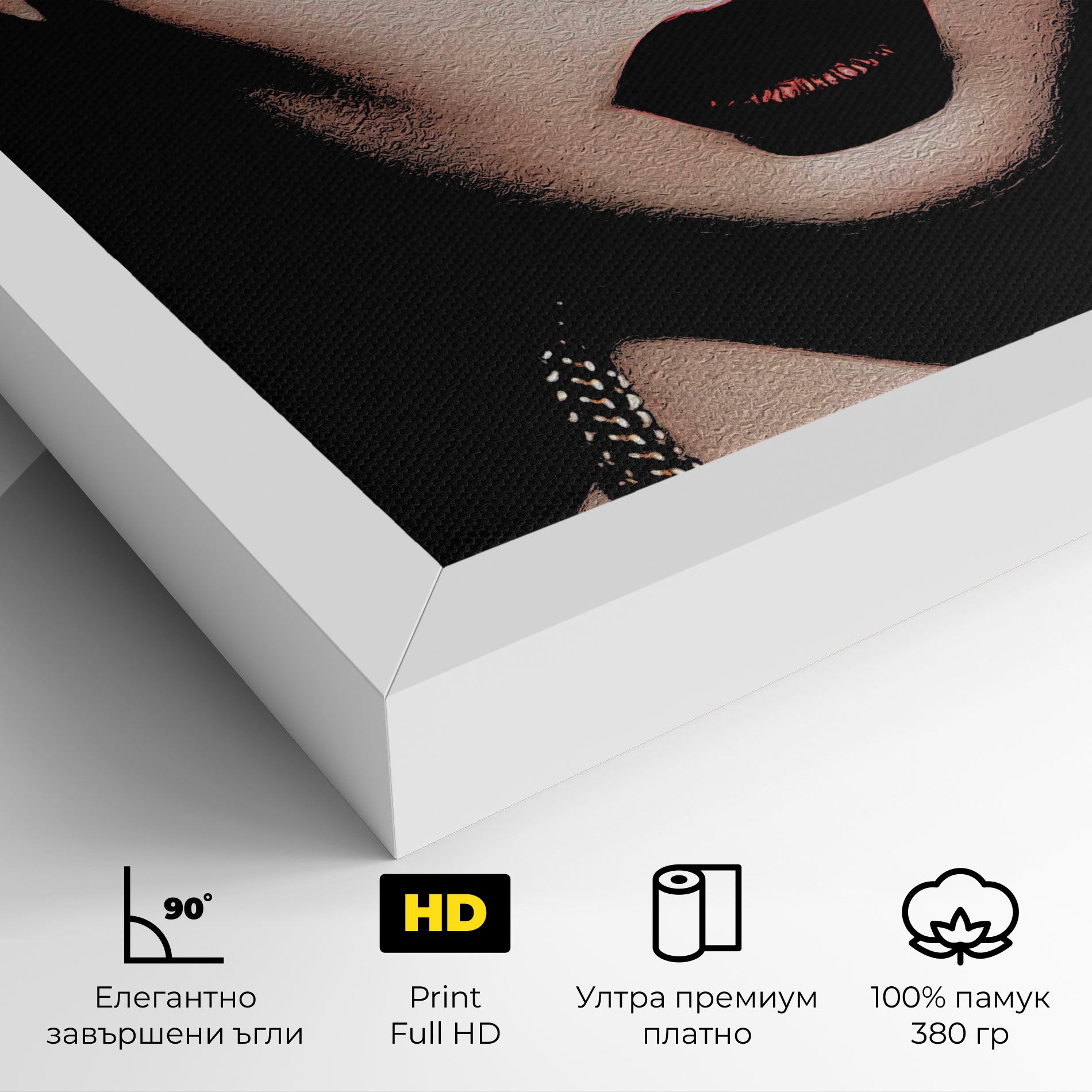 Gold Necklace mockup 4