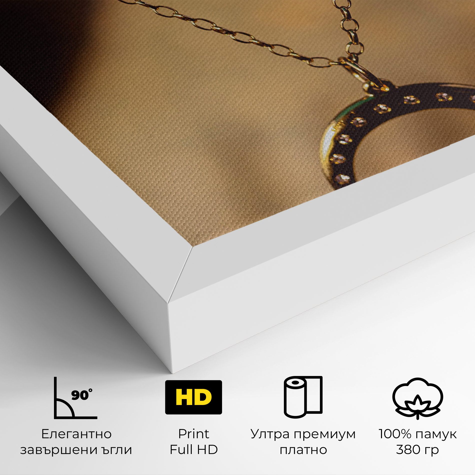 Moon Blue Necklace mockup 4