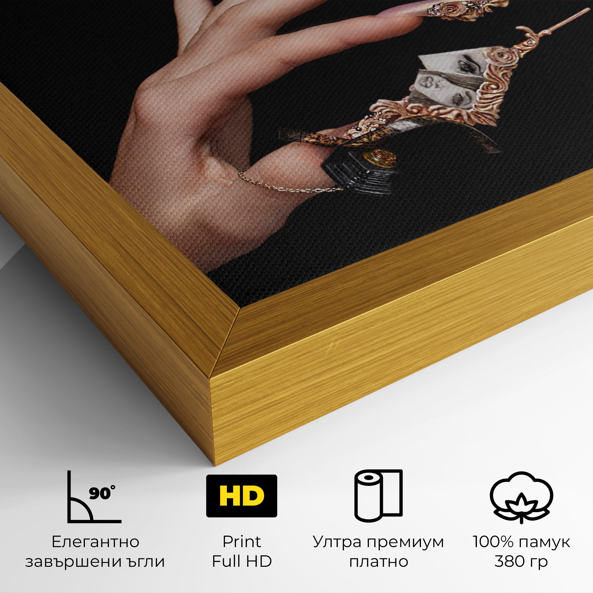 Картина на платно Creative Manicure mockup 4