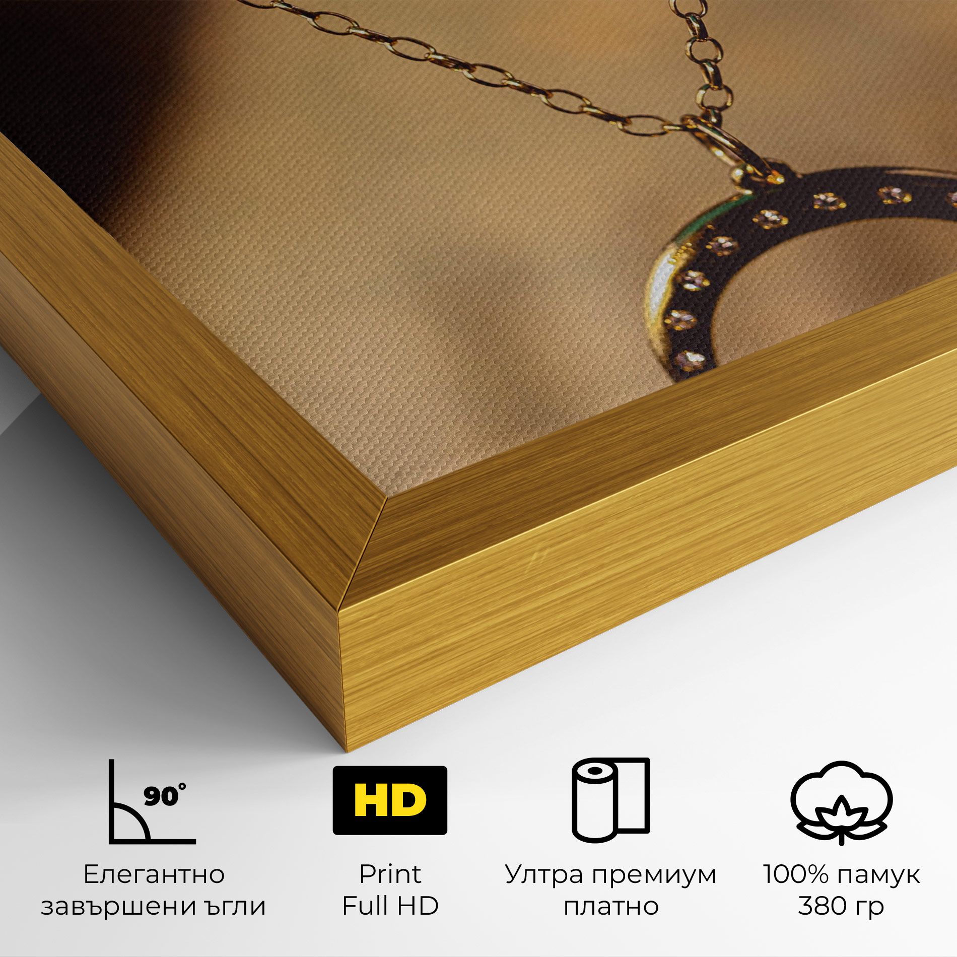 Moon Blue Necklace mockup 4