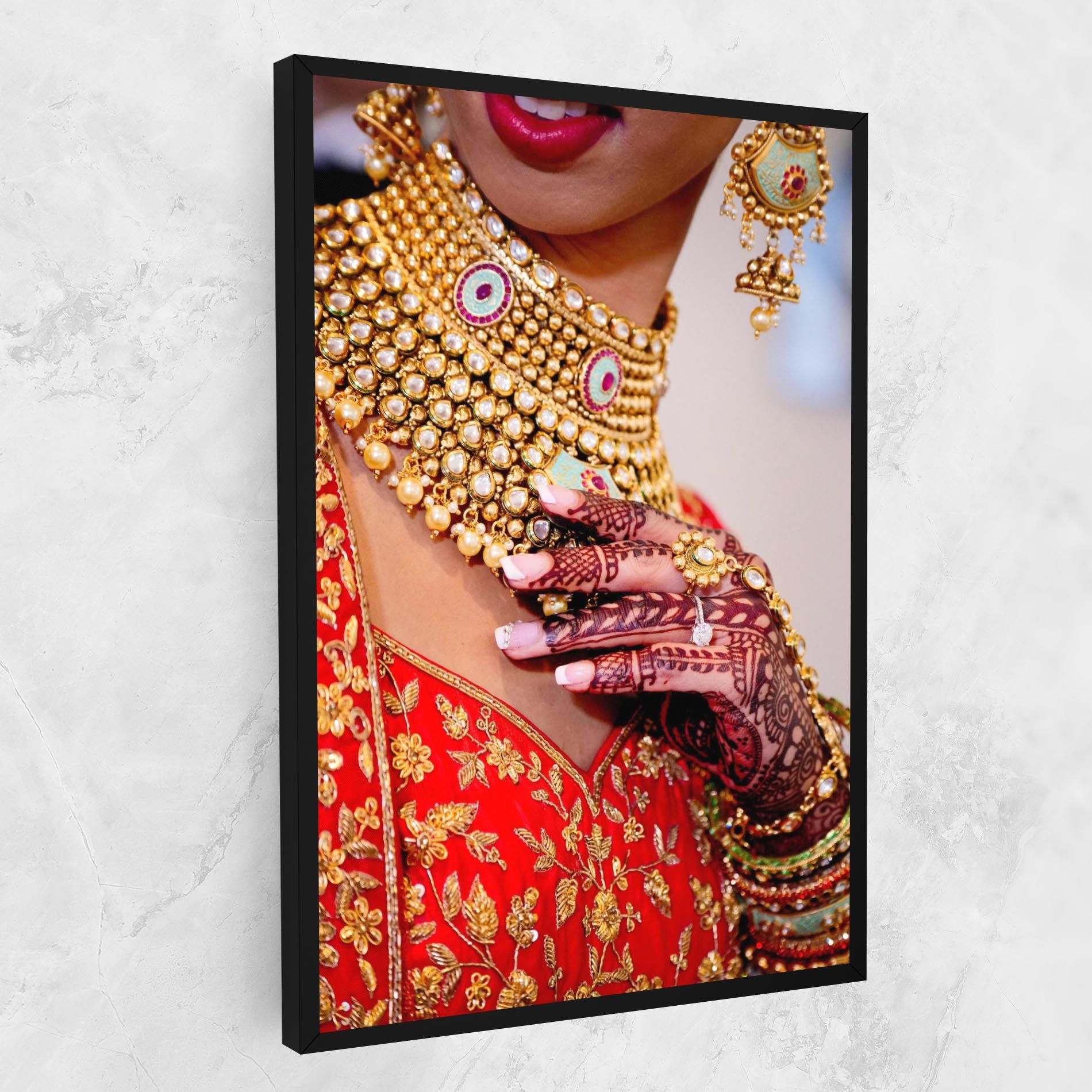 Gold Beautiful Jewelry mockup 1