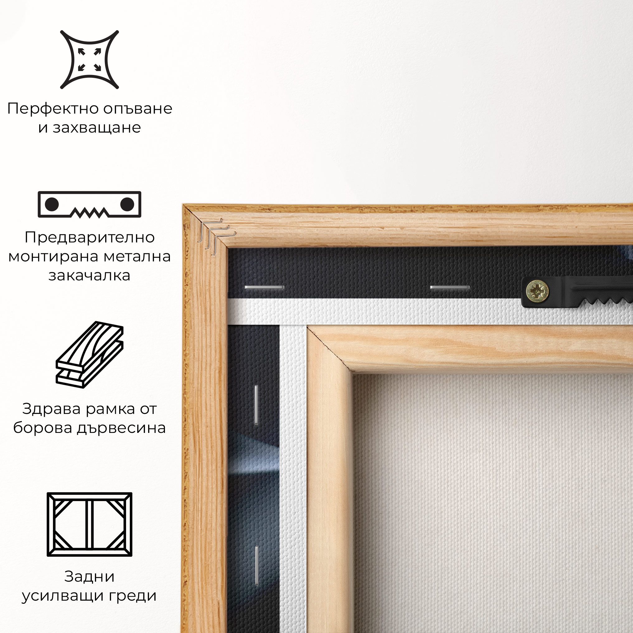 Blue Diamonds Necklace mockup 5