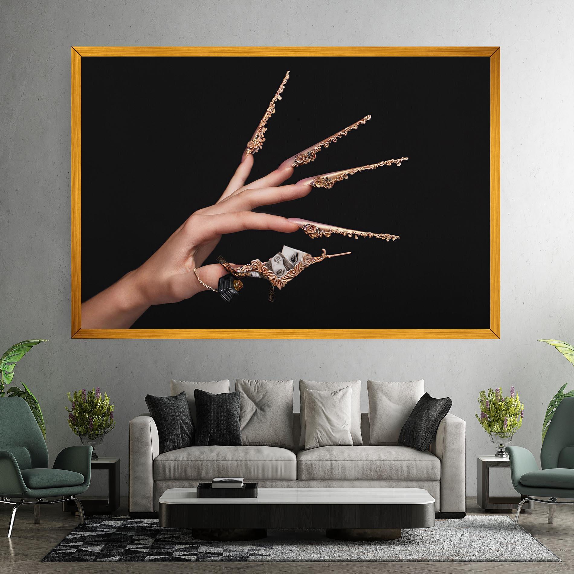 Картина на платно Creative Manicure mockup 7