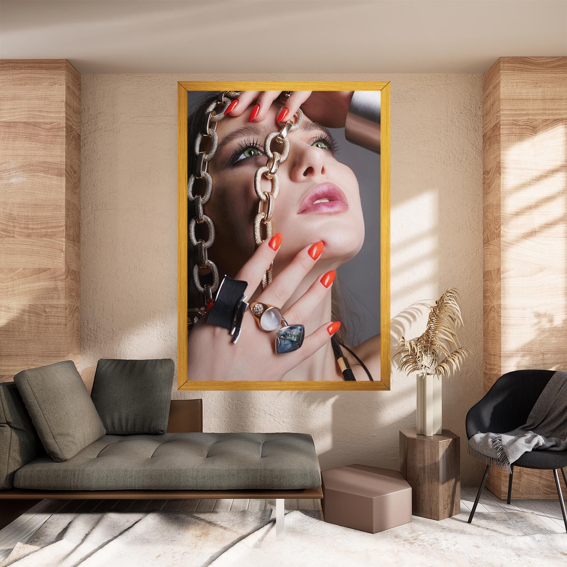 Big Chain Woman mockup 8