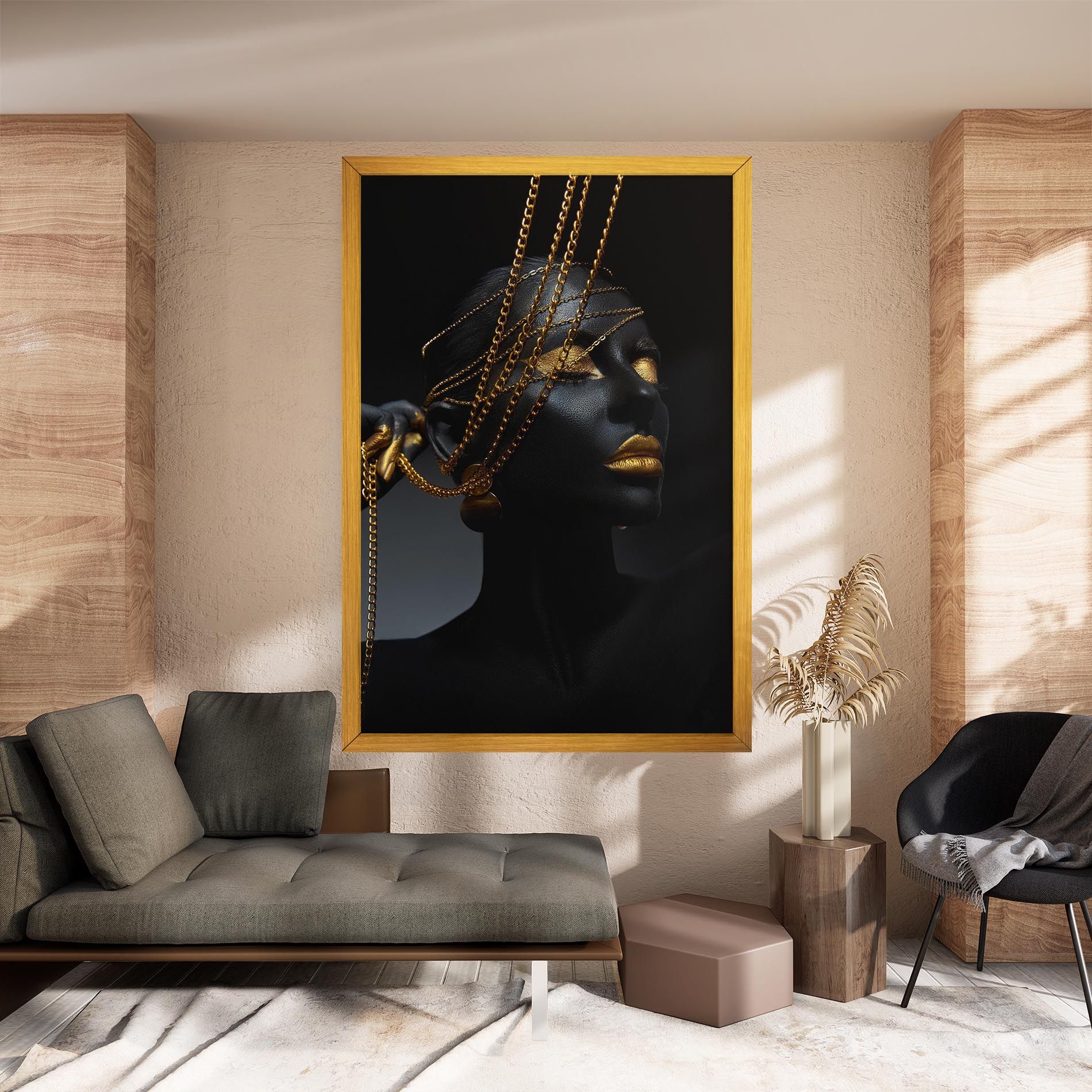 Pretty Gold Chain mockup 8