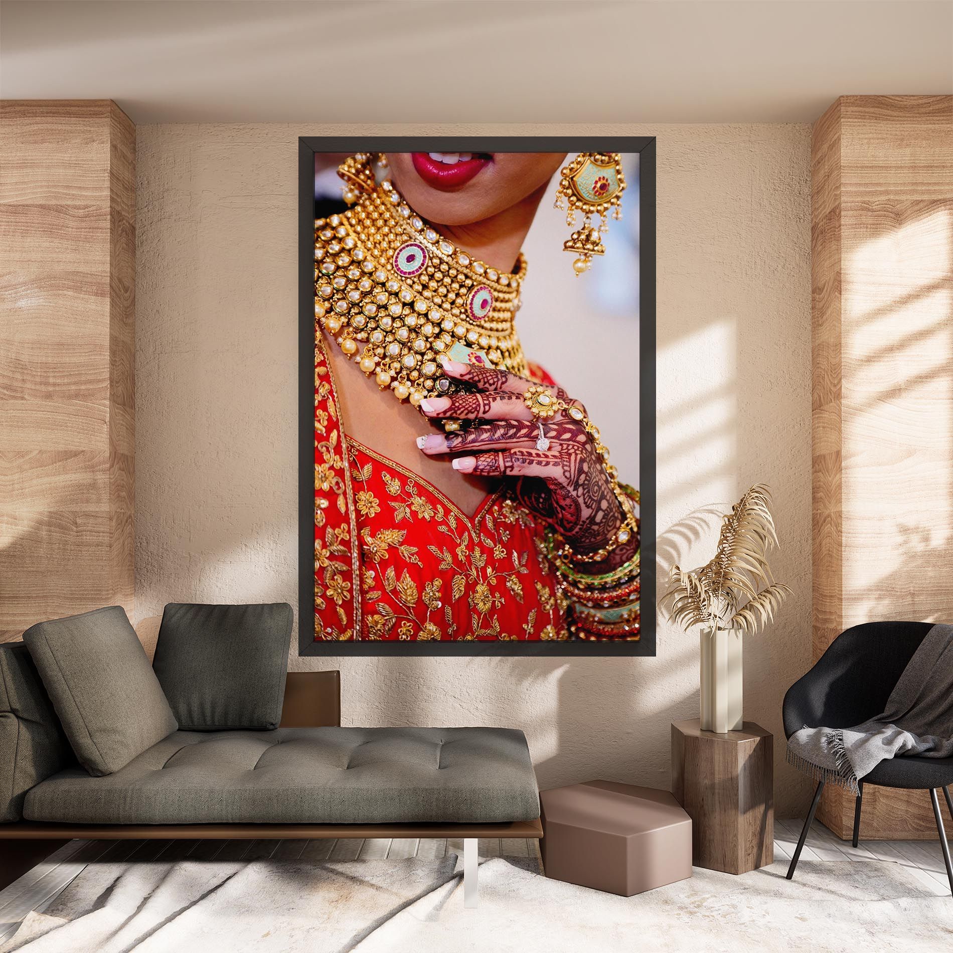 Gold Beautiful Jewelry mockup 8