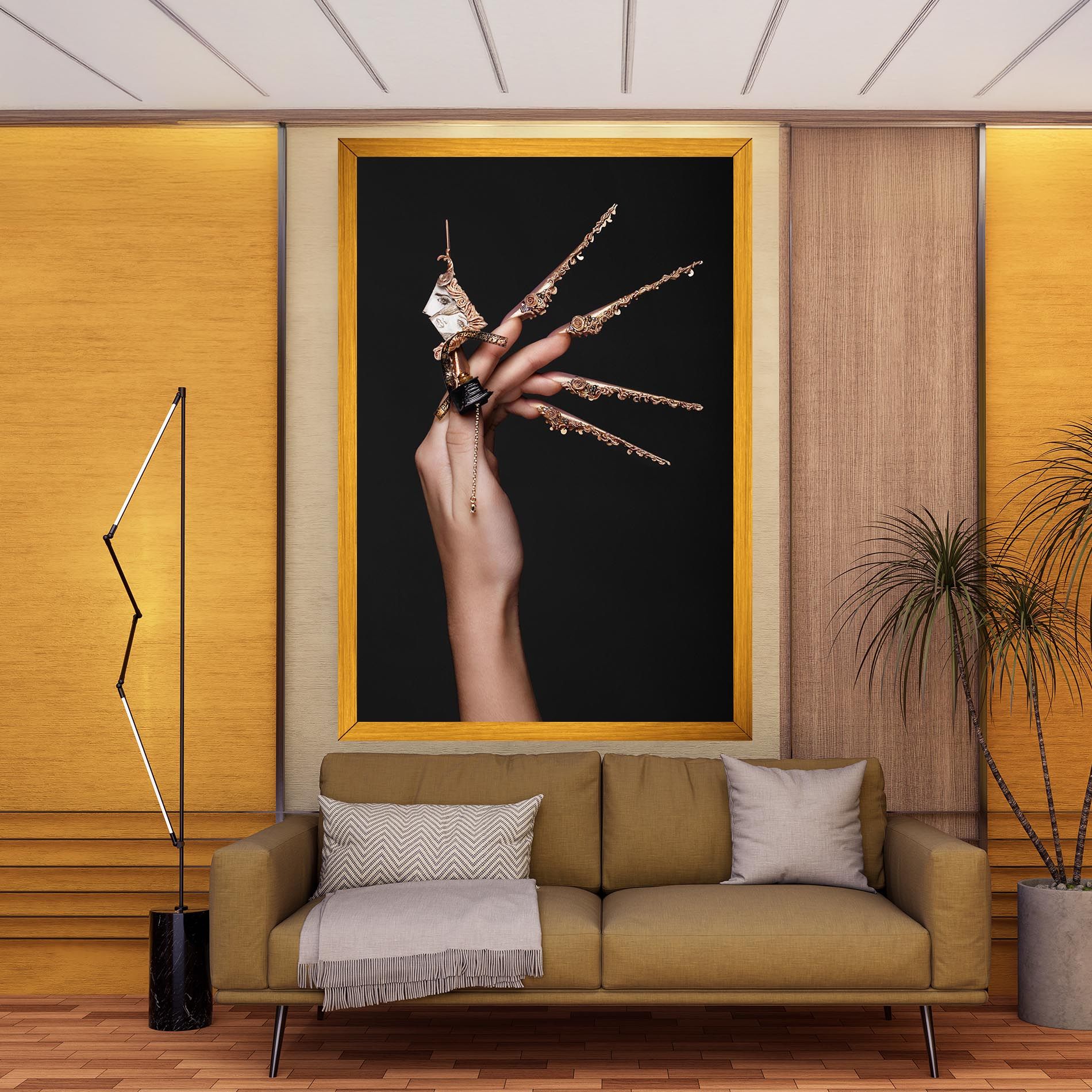 Creative Design Nails mockup 9