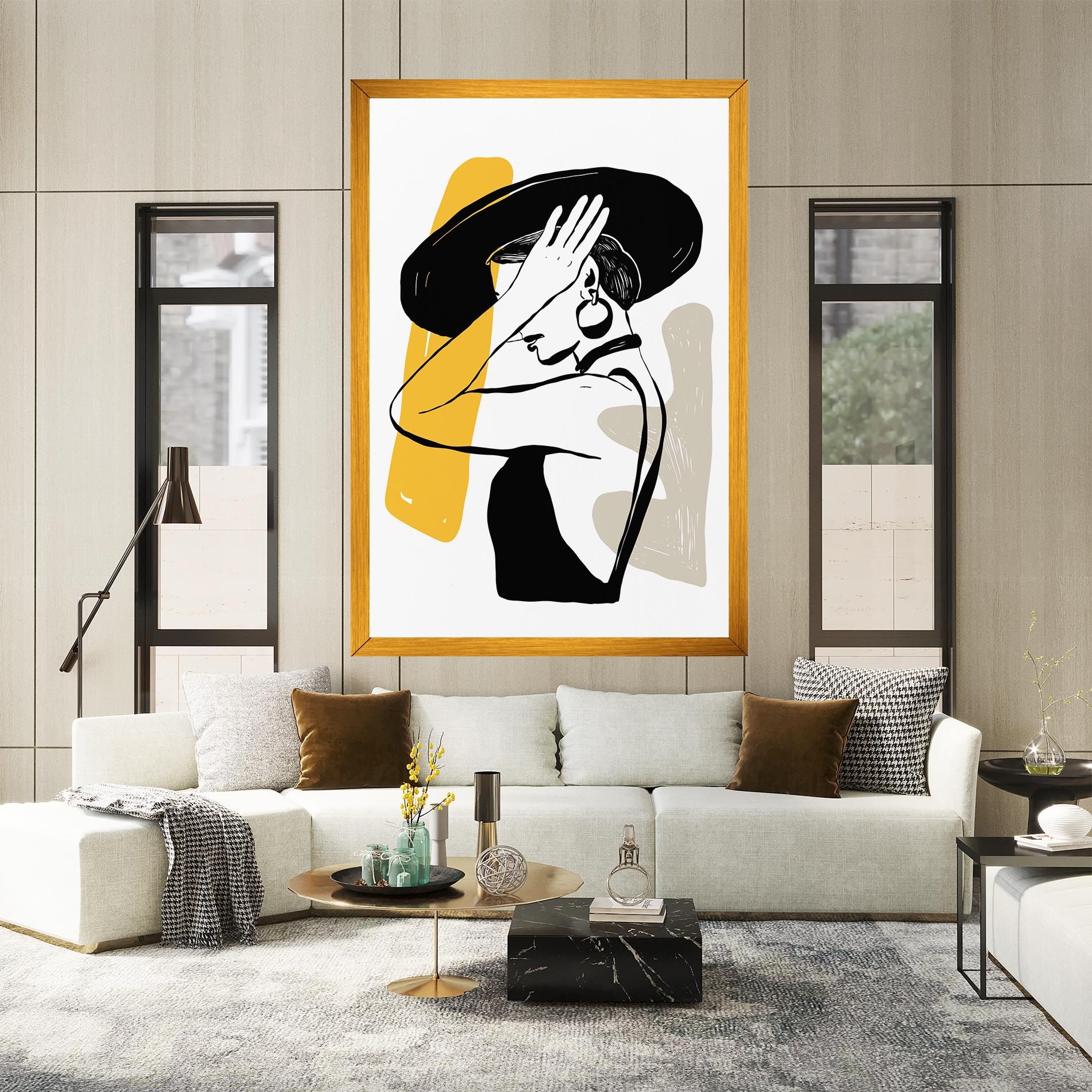 Big Earring mockup 2