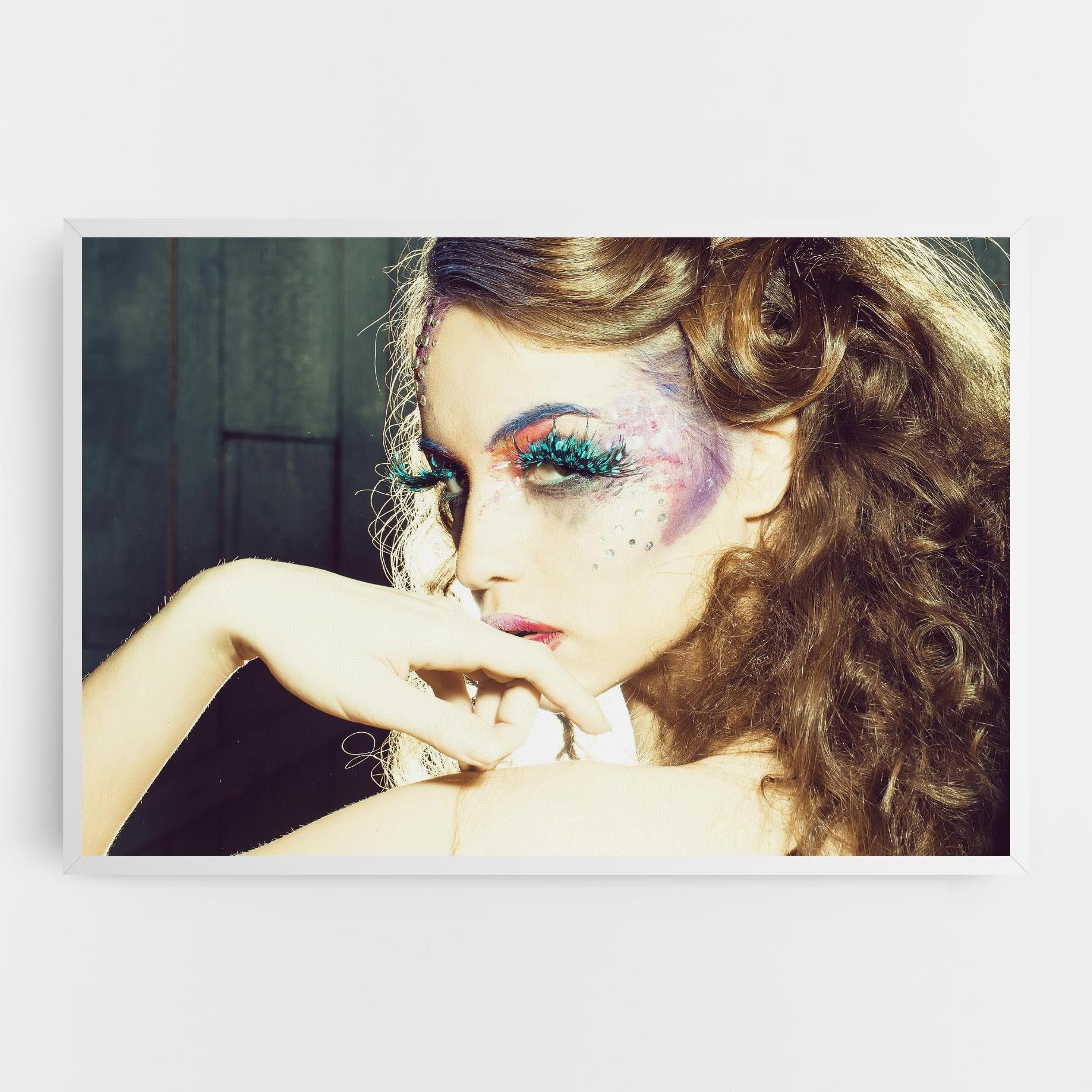 False Feather Eyelashes mockup 0