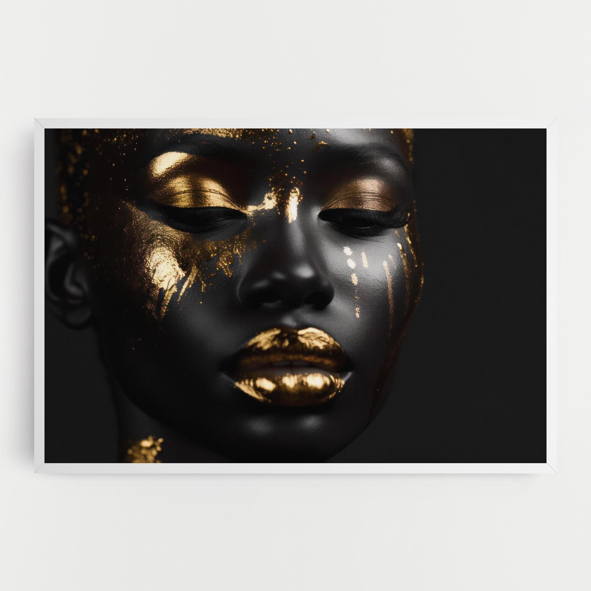 Gold Eyes Makeup mockup 0