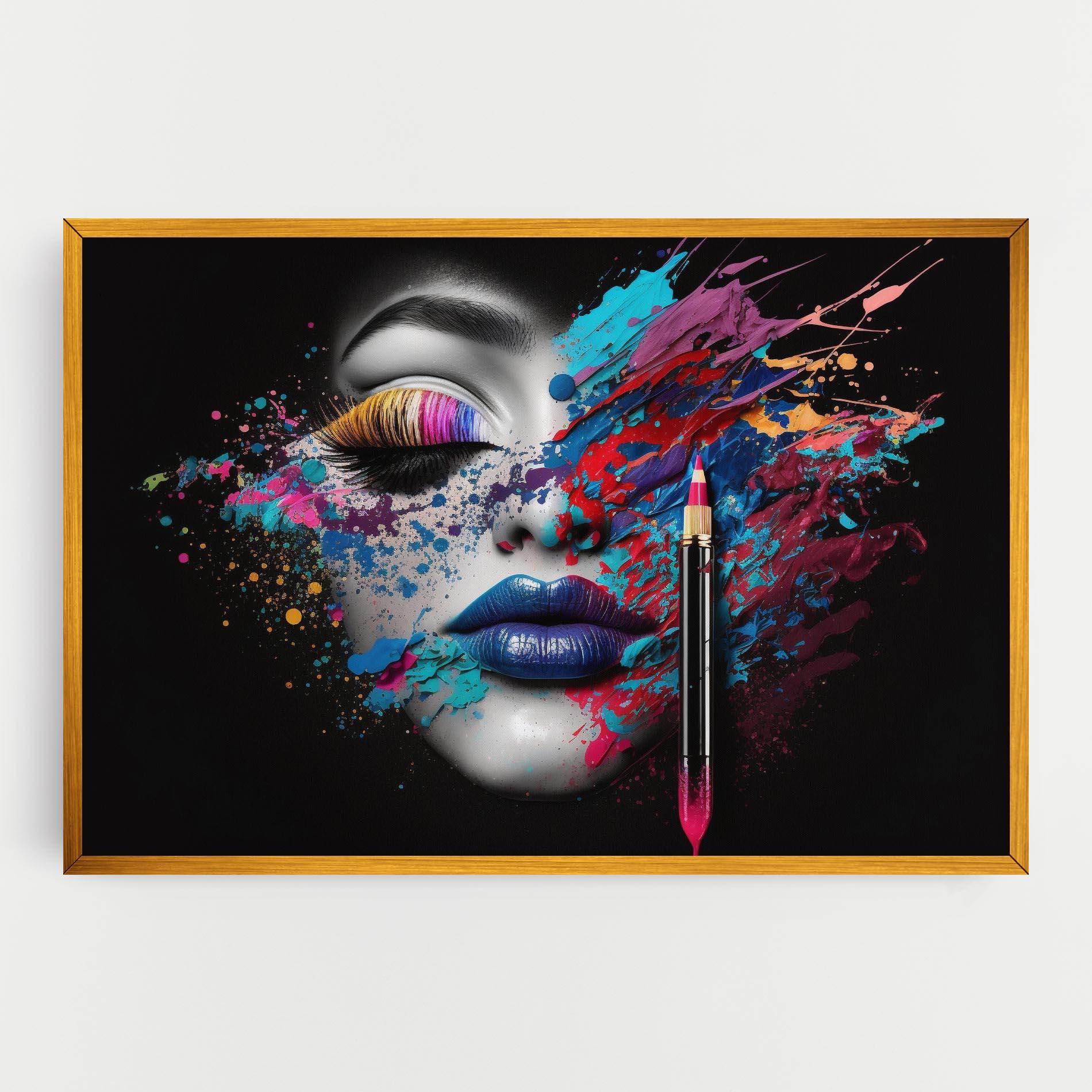 Картина на платно Cosmetology Concept mockup 0