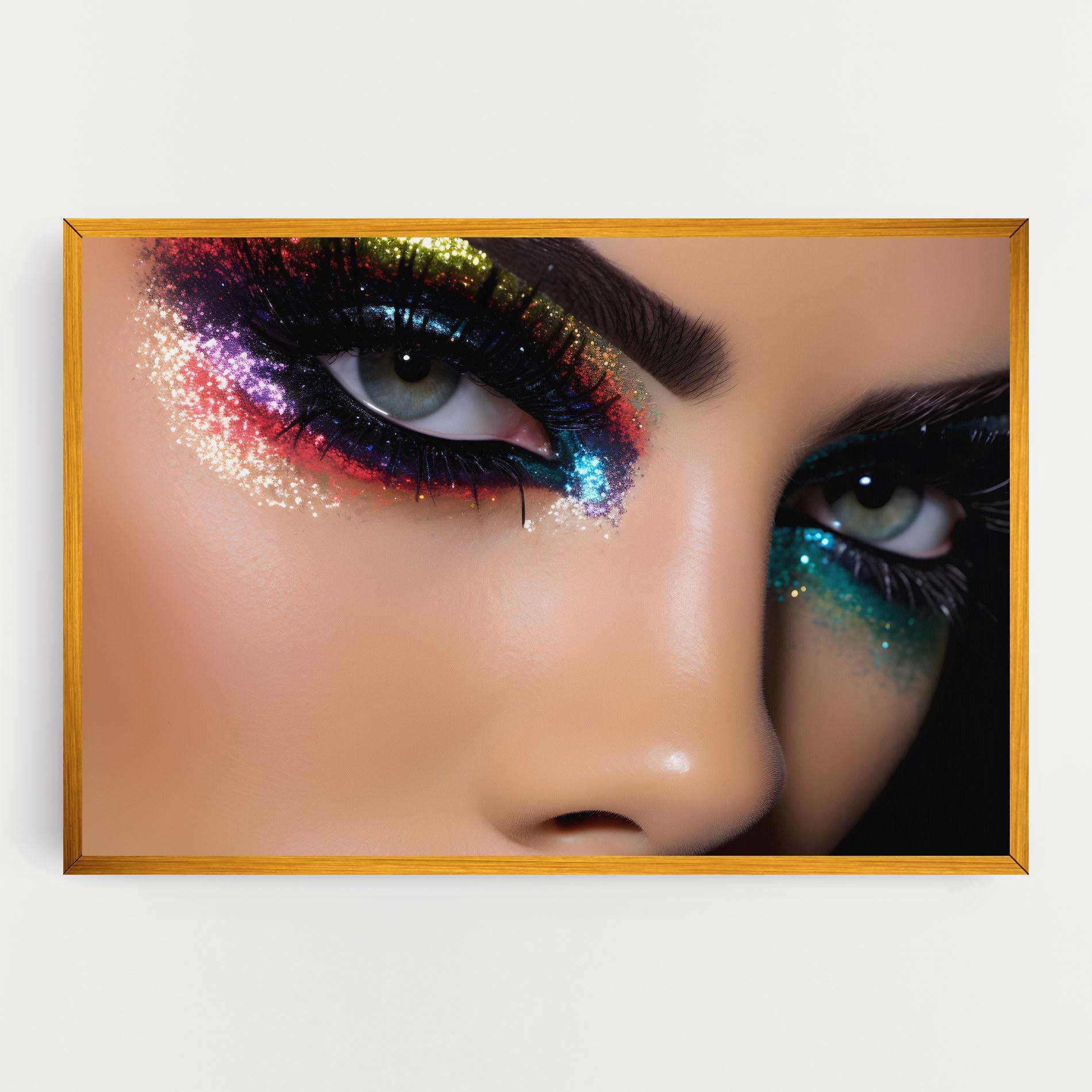 Картина на платно Feminine Makeup Model mockup 0