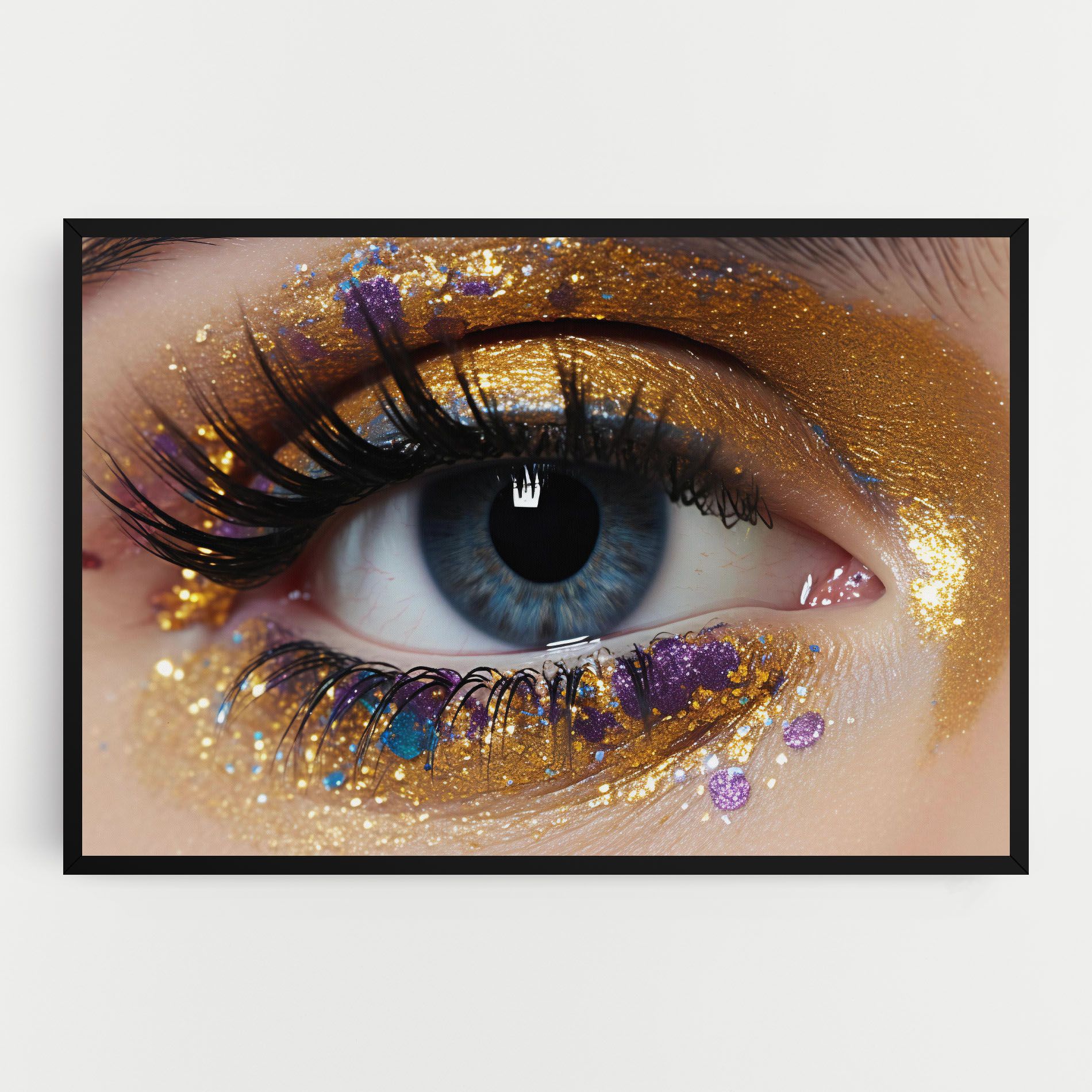 Blue Eye Make Up mockup 0