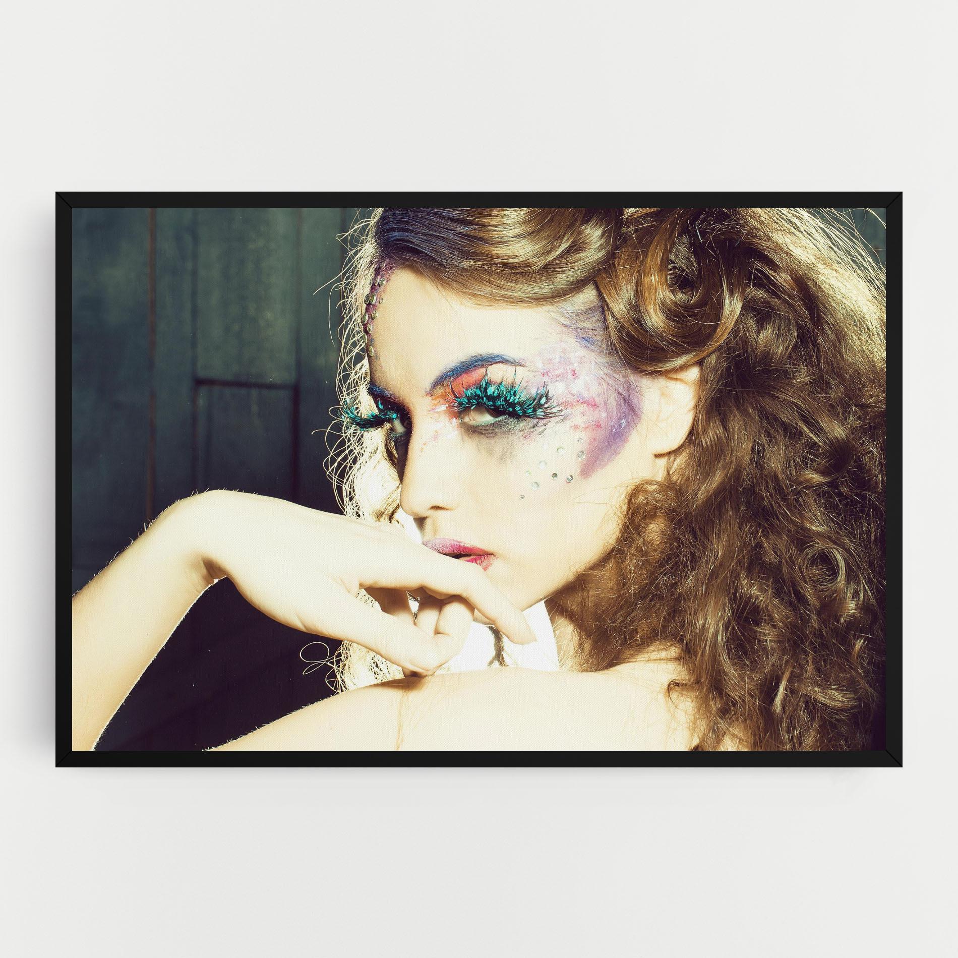 Картина на платно False Feather Eyelashes mockup 0