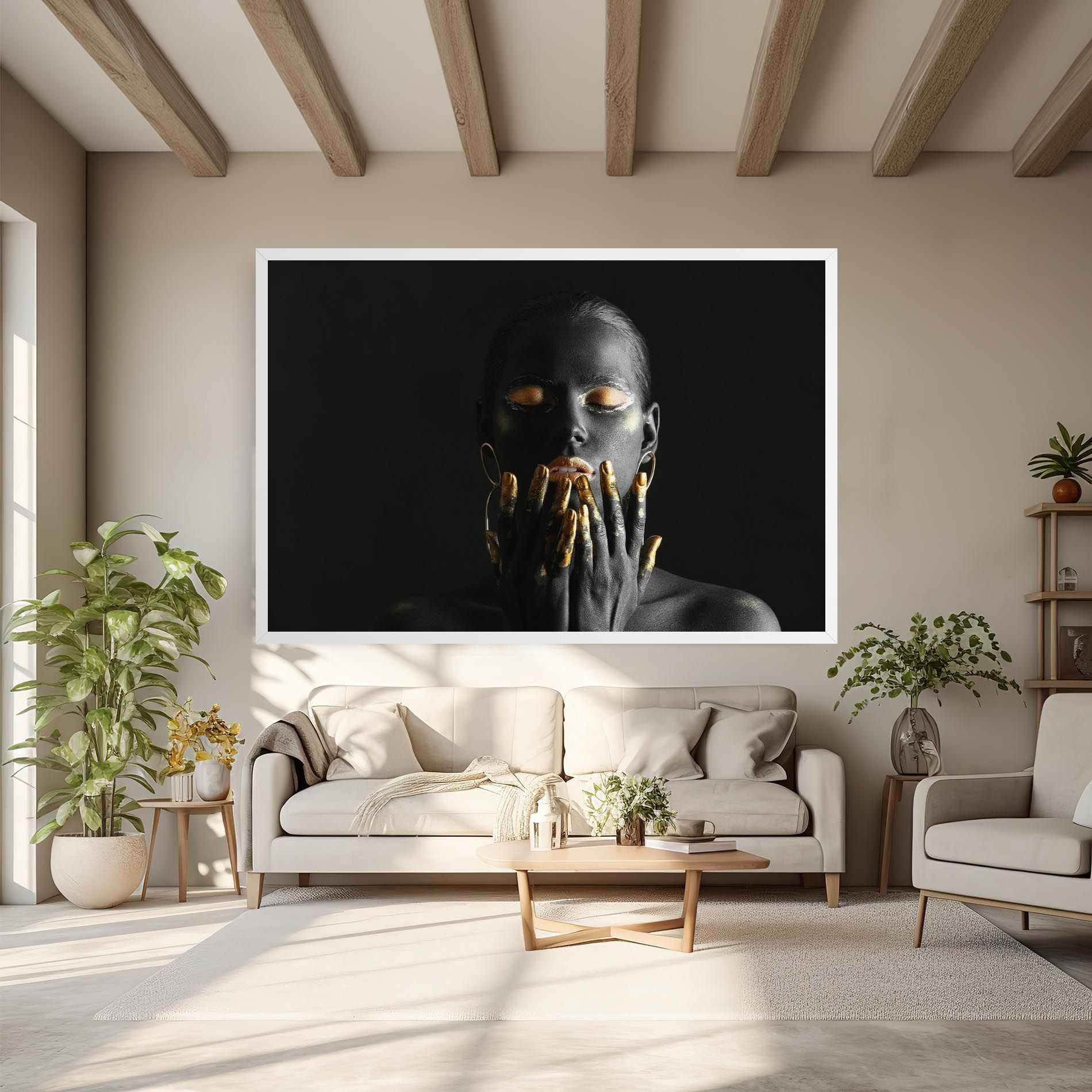 Black Golden Makeup mockup 6