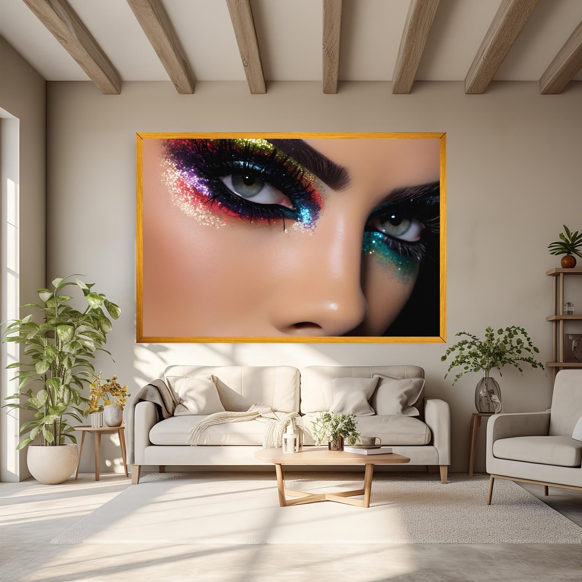 Feminine Makeup Model mockup 6