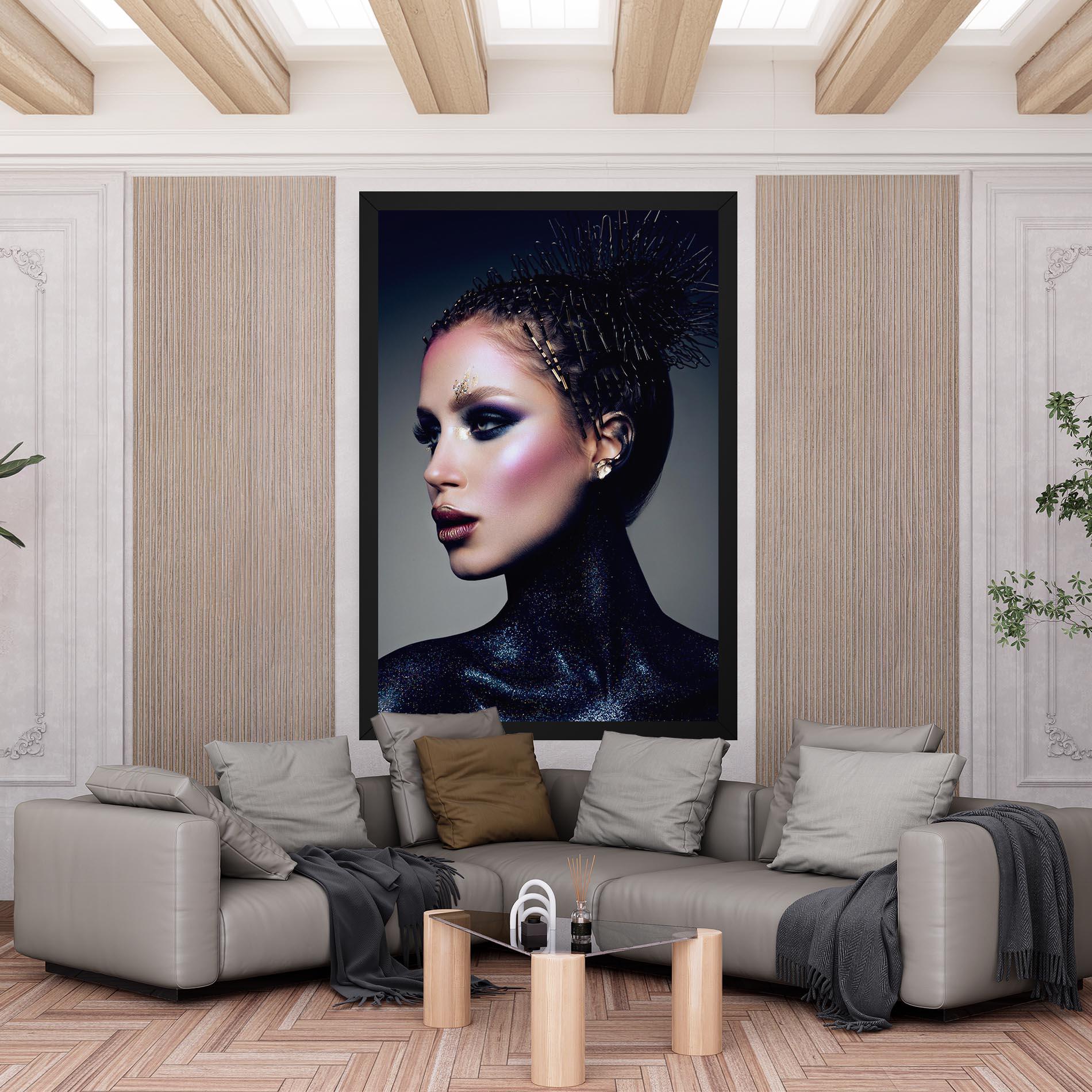 Картина на платно Galaxy Neck mockup 6