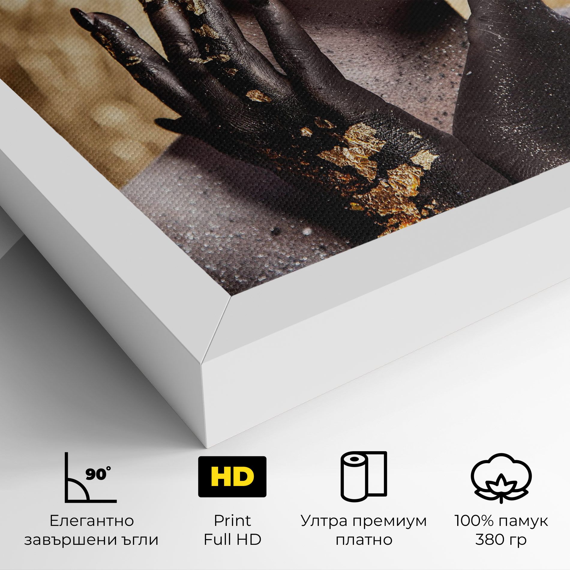 Artistic Glitter Makeup mockup 4