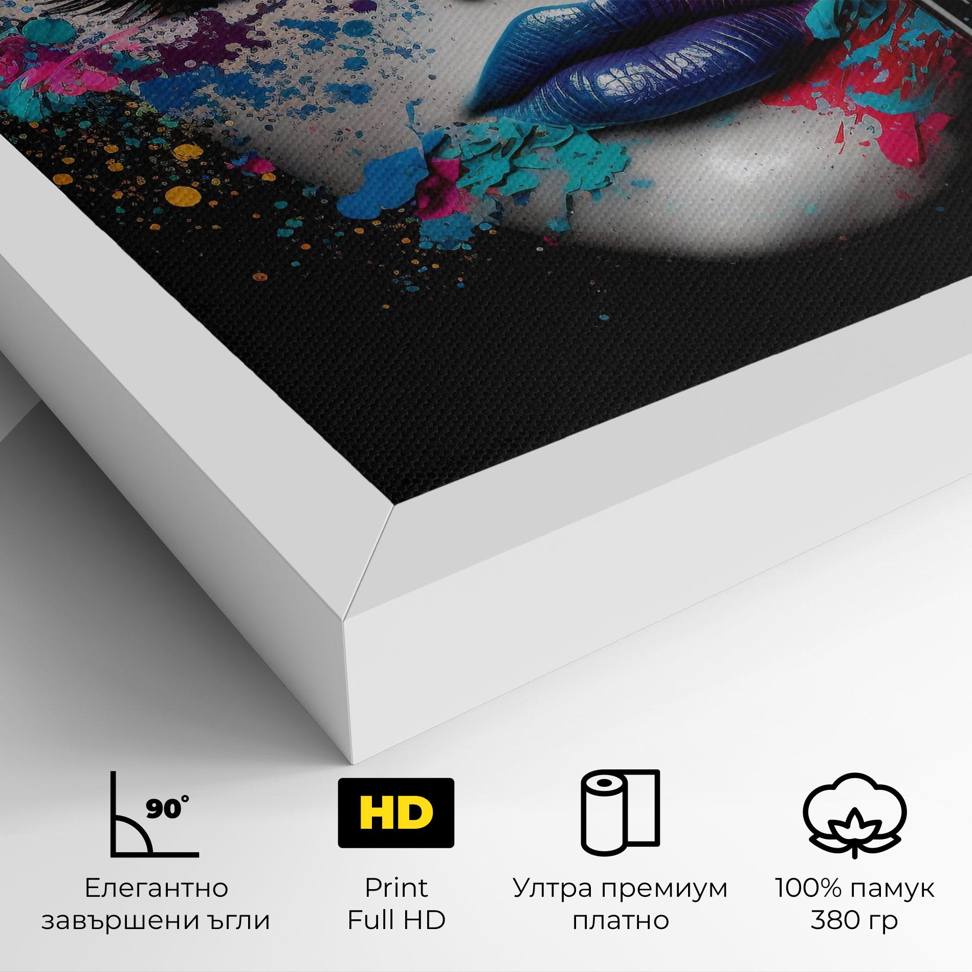 Картина на платно Cosmetology Concept mockup 4