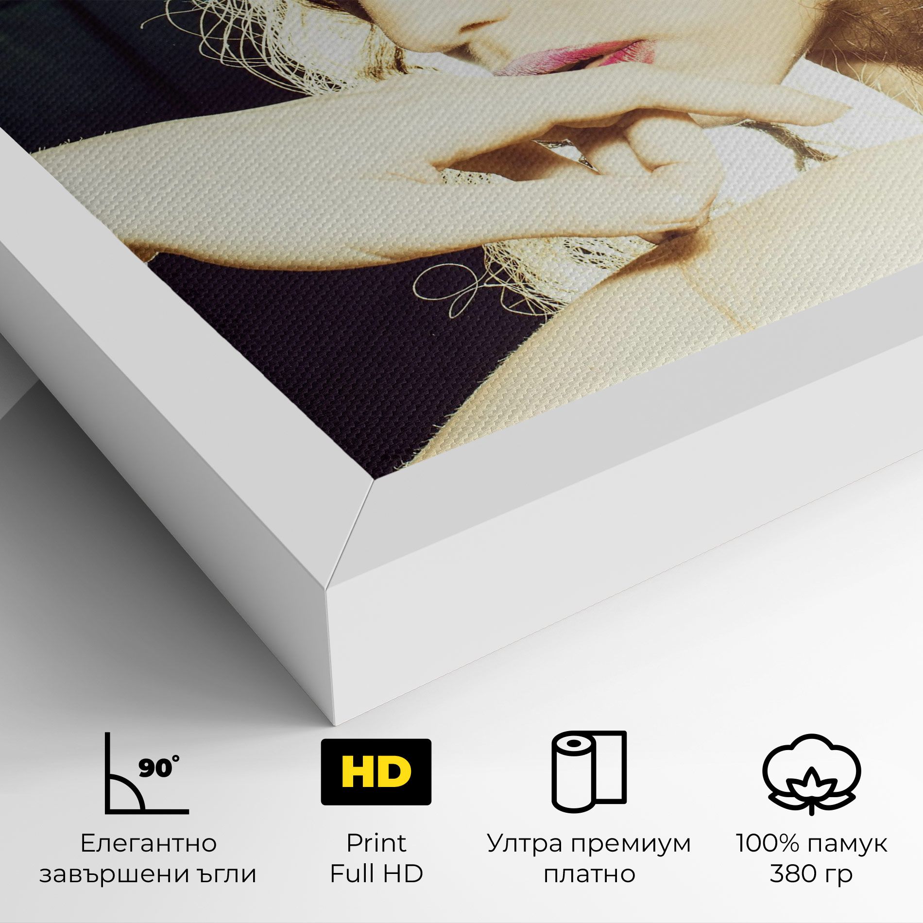 False Feather Eyelashes mockup 4