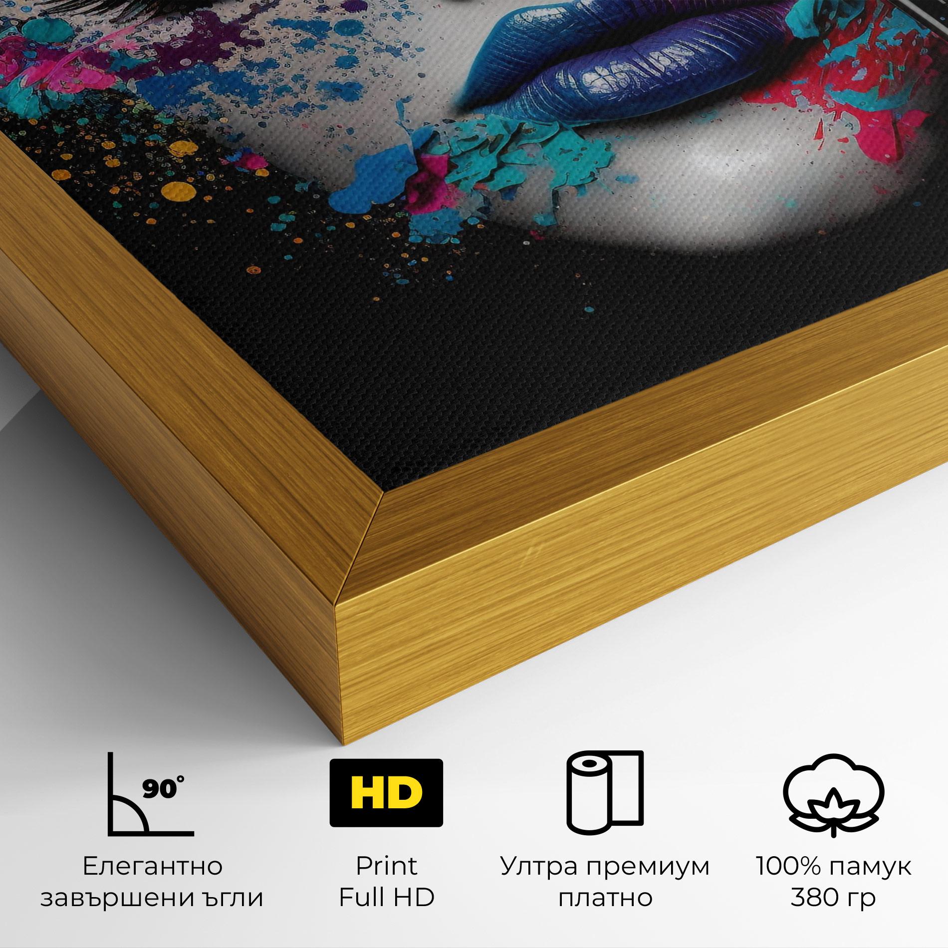 Картина на платно Cosmetology Concept mockup 4