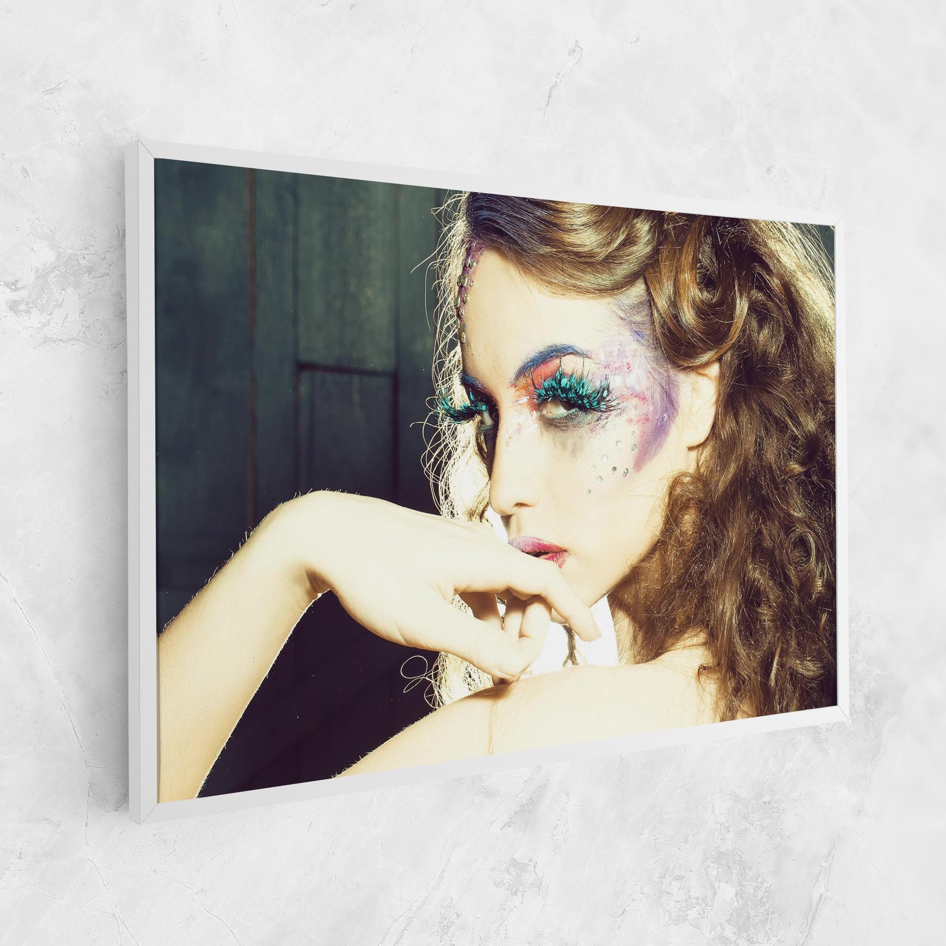 False Feather Eyelashes mockup 1