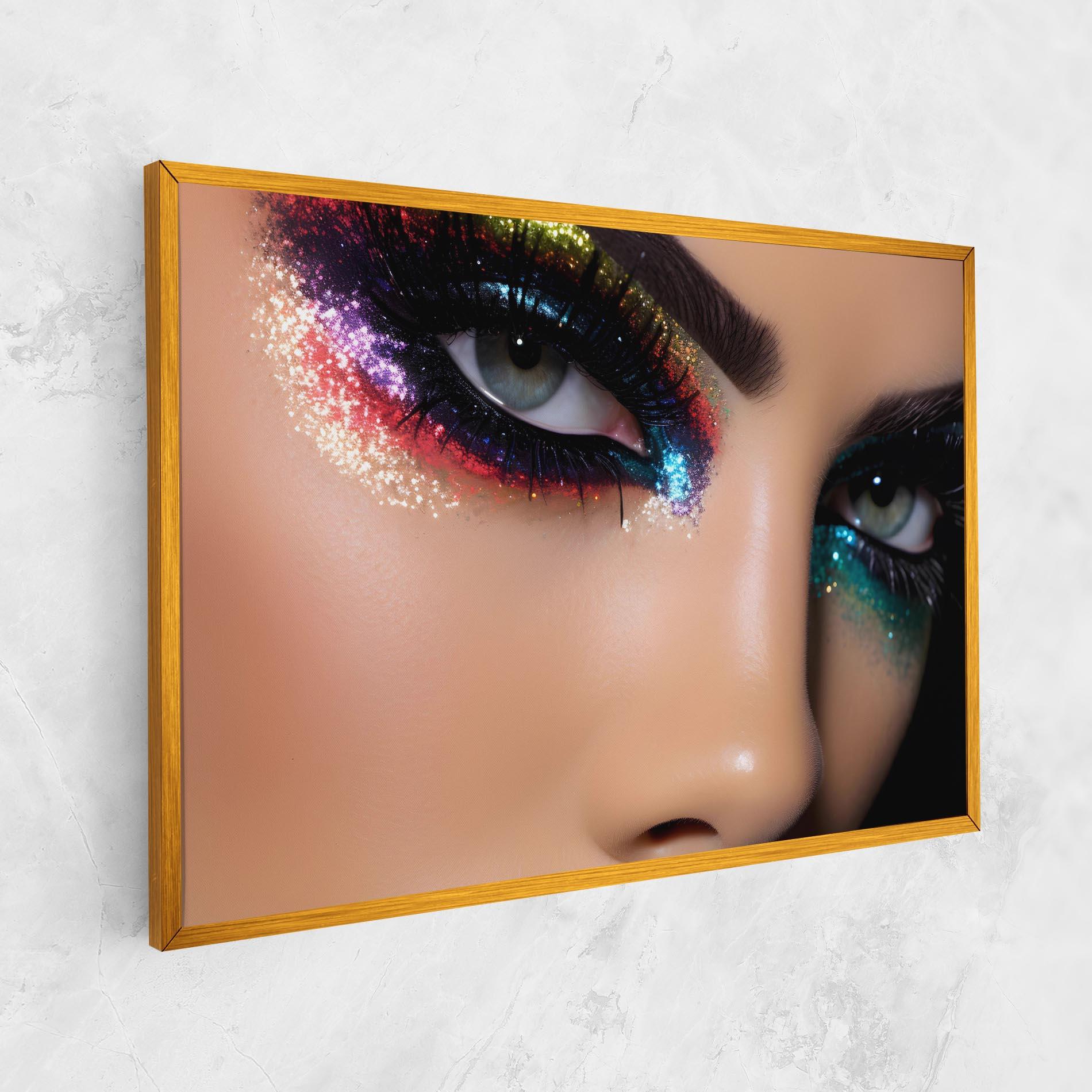 Картина на платно Feminine Makeup Model mockup 1