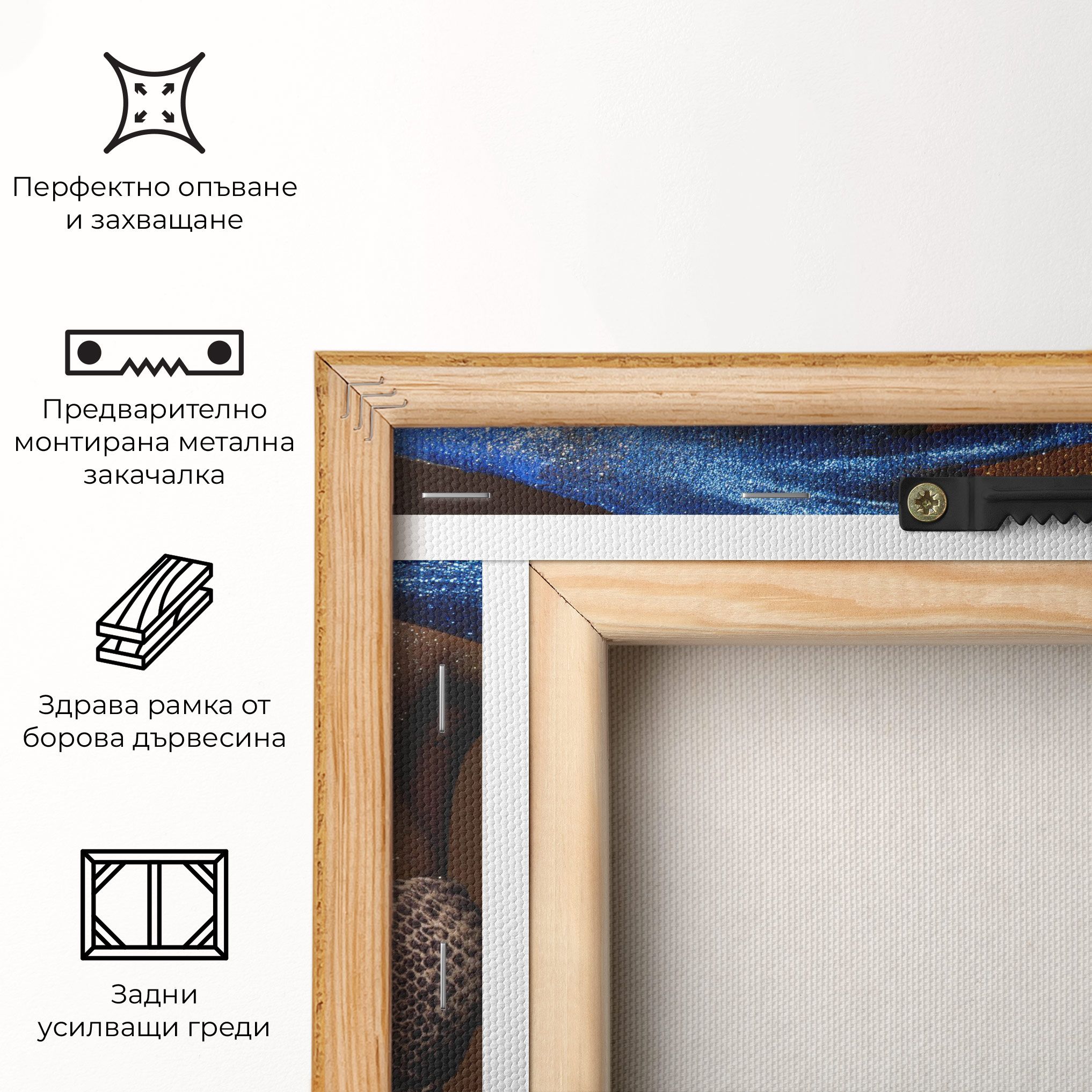 Blue Hair Make Up mockup 5