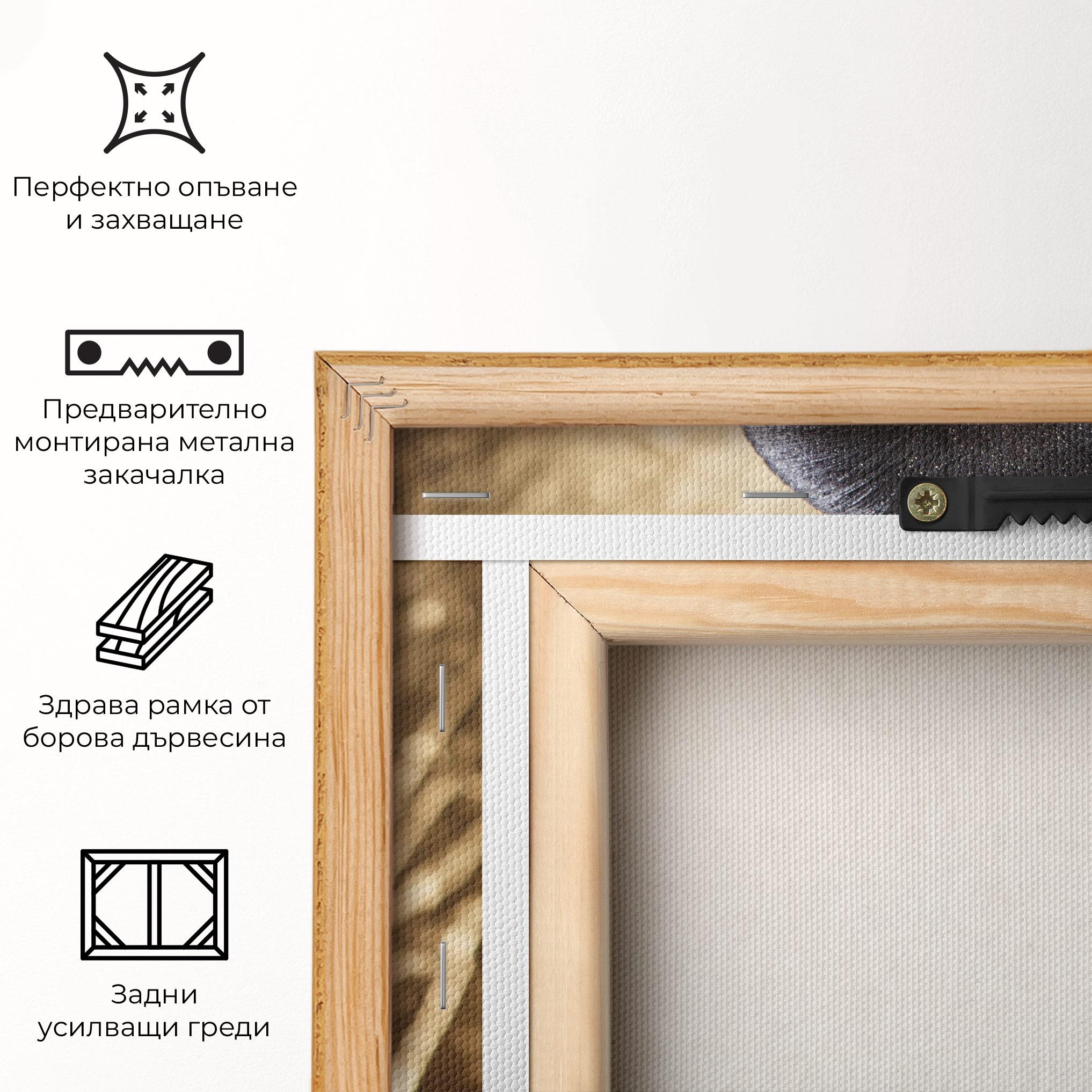 Картина на платно Glitter Artistic Makeup mockup 5