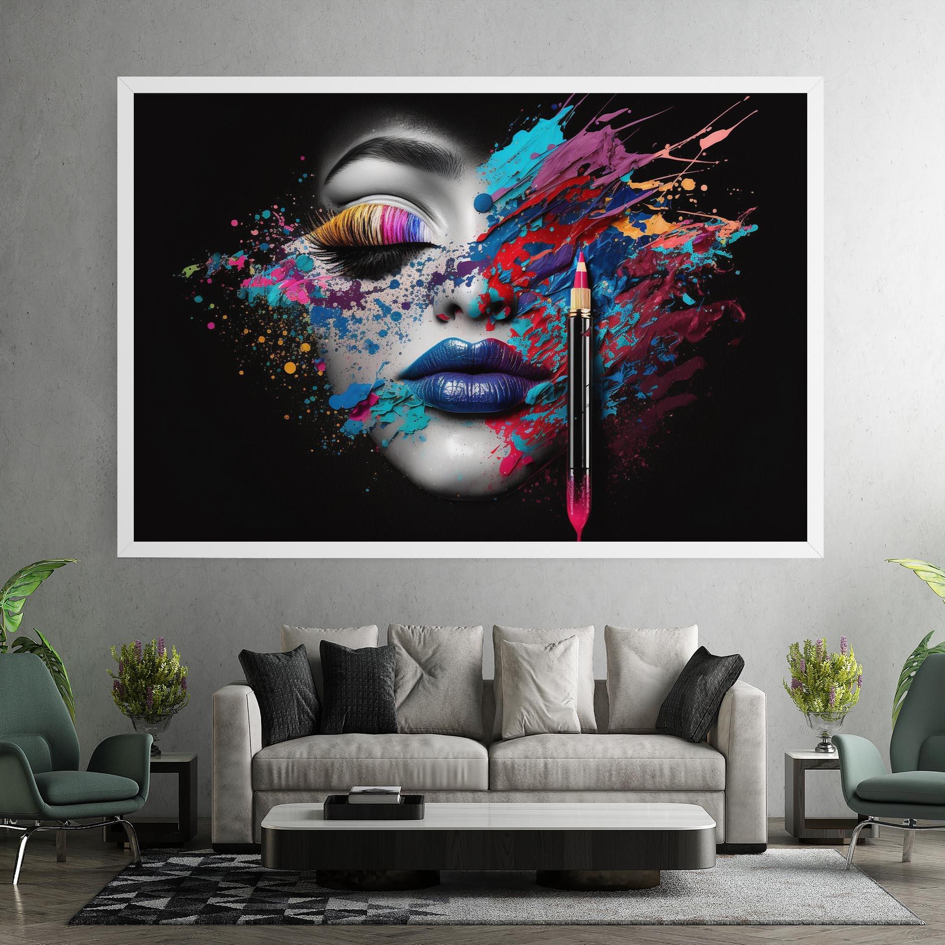 Картина на платно Cosmetology Concept mockup 7