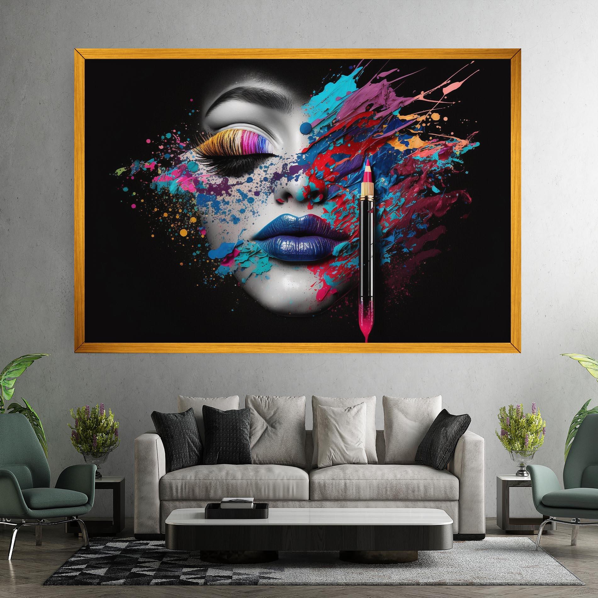 Картина на платно Cosmetology Concept mockup 7