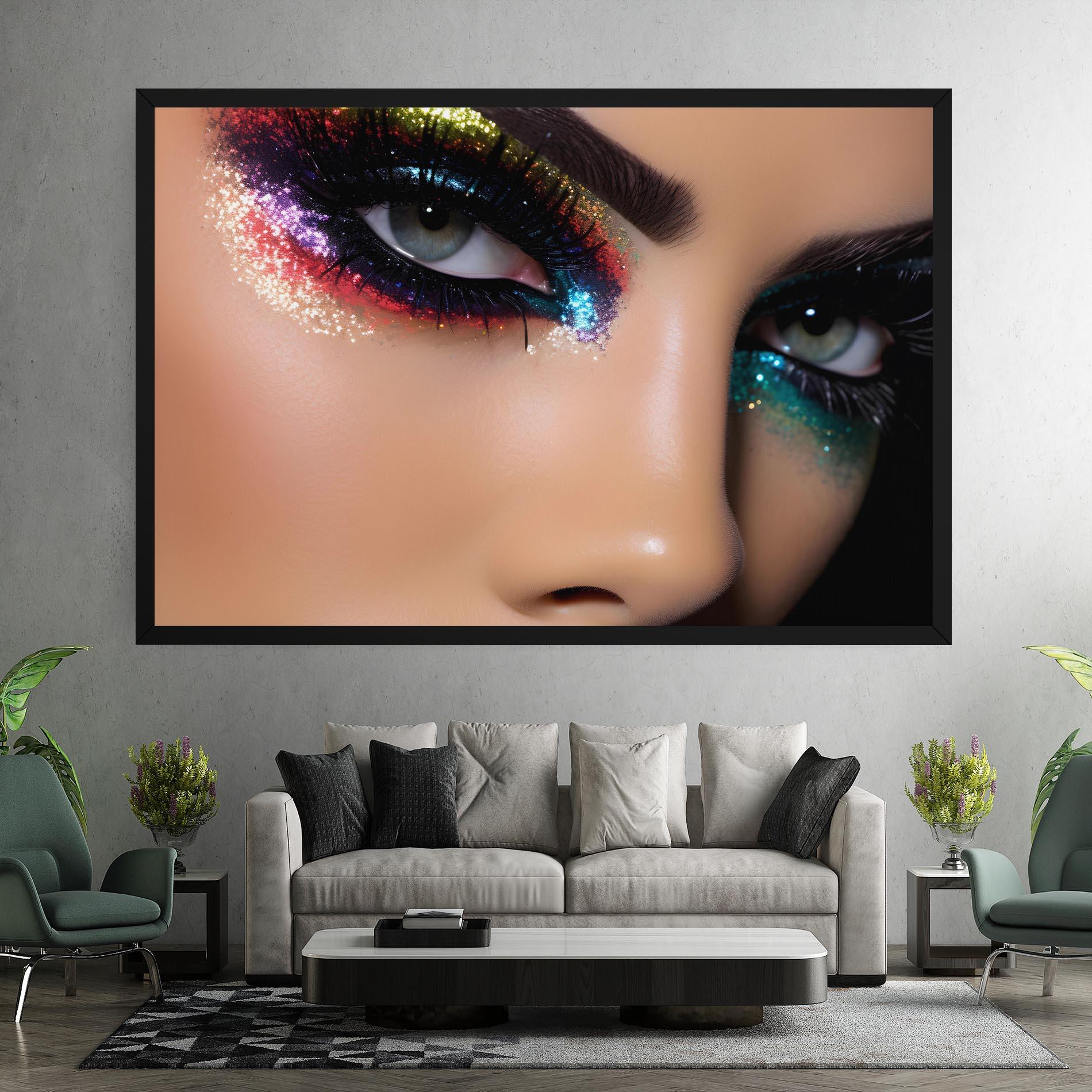 Картина на платно Feminine Makeup Model mockup 7