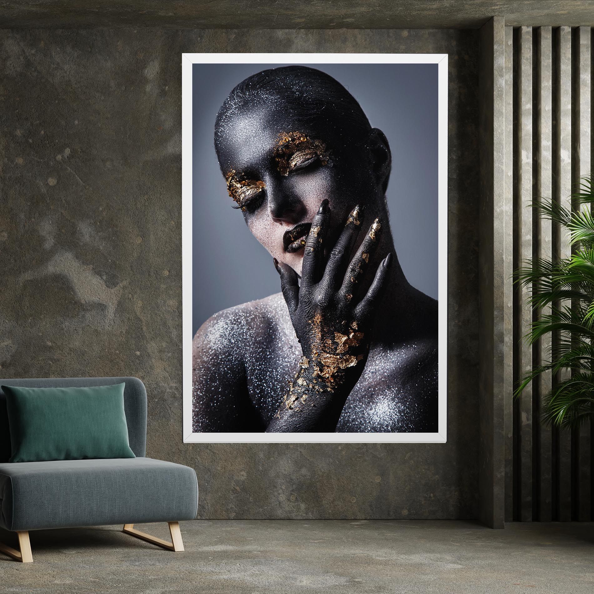 Artistic Black Makeup mockup 7