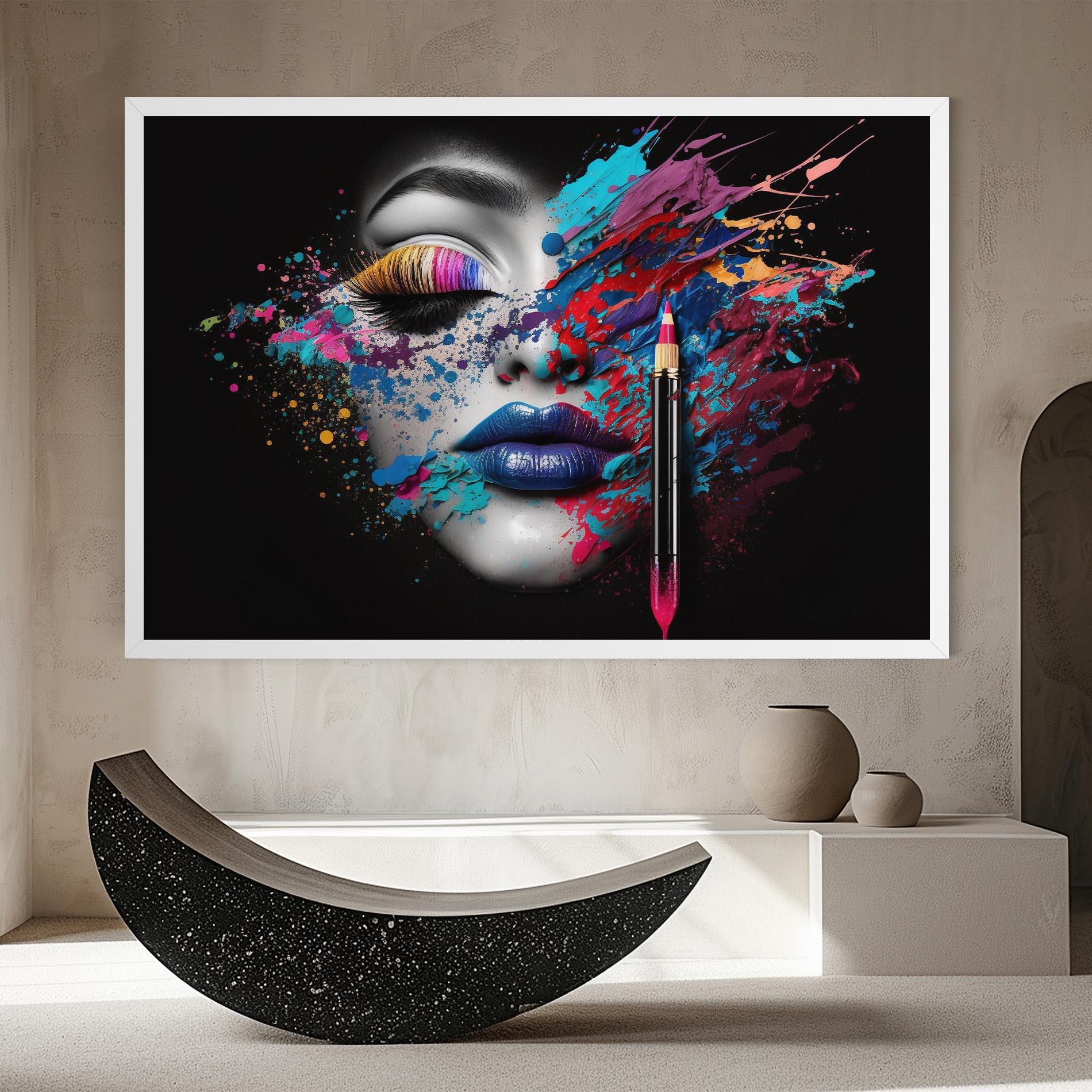 Картина на платно Cosmetology Concept mockup 8