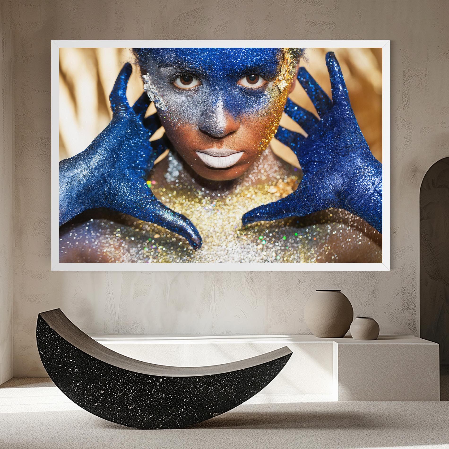 Glue Gold Glitter mockup 8