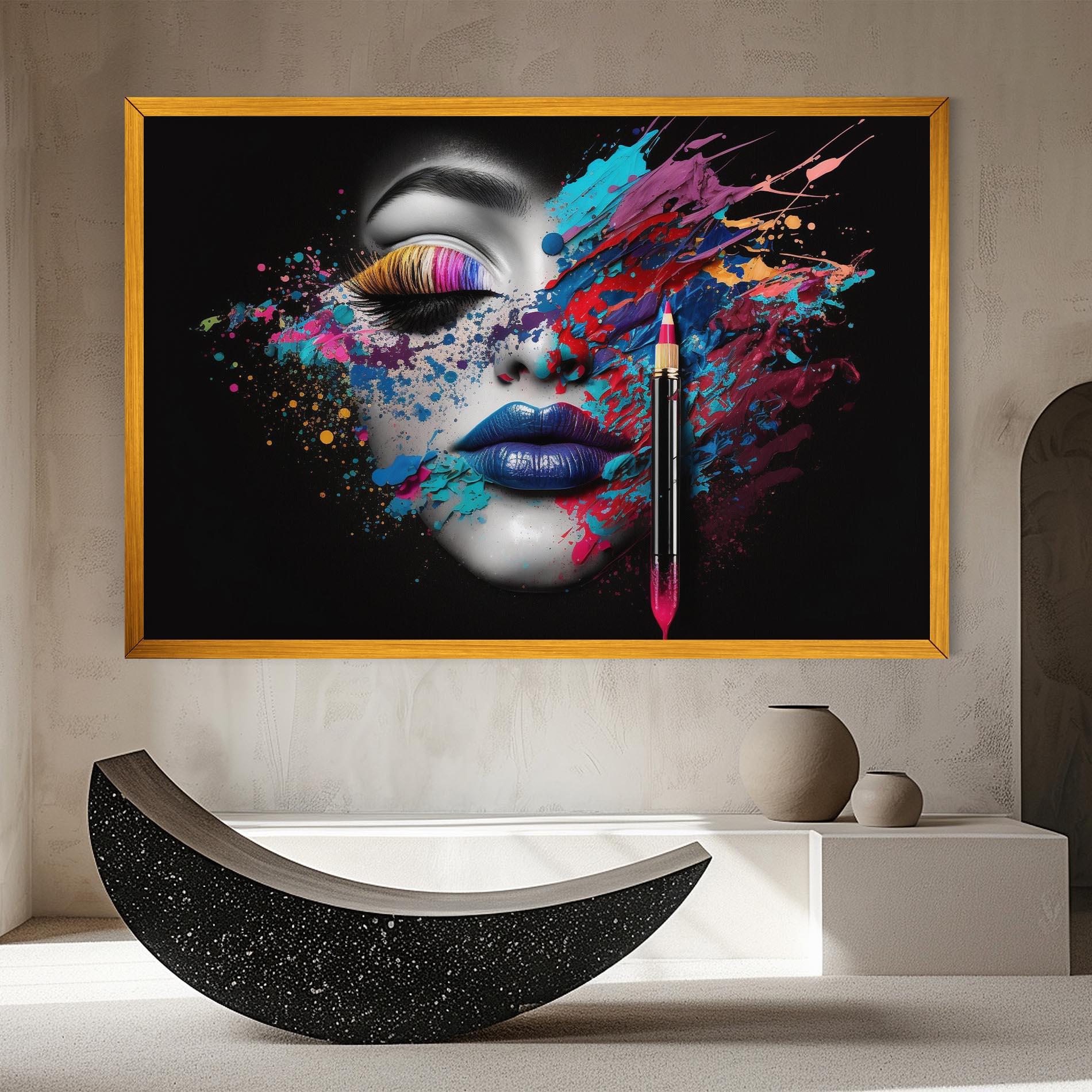 Картина на платно Cosmetology Concept mockup 8