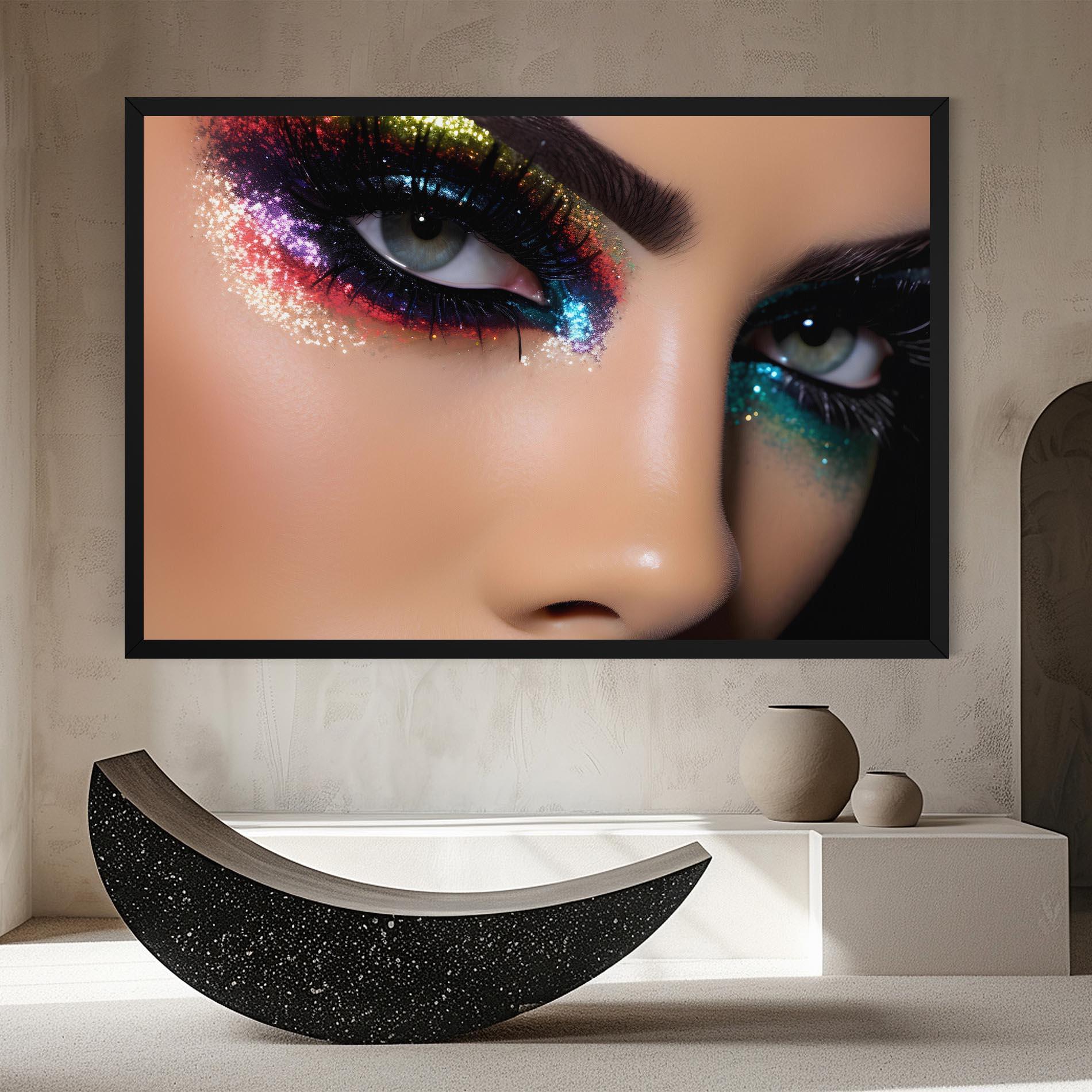 Картина на платно Feminine Makeup Model mockup 8