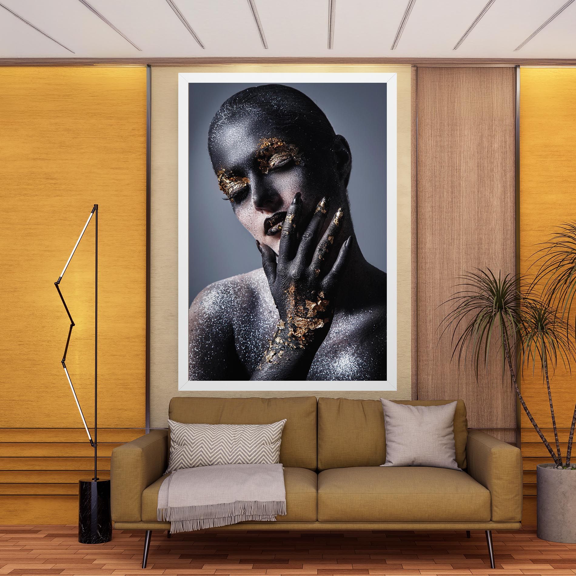 Artistic Black Makeup mockup 9