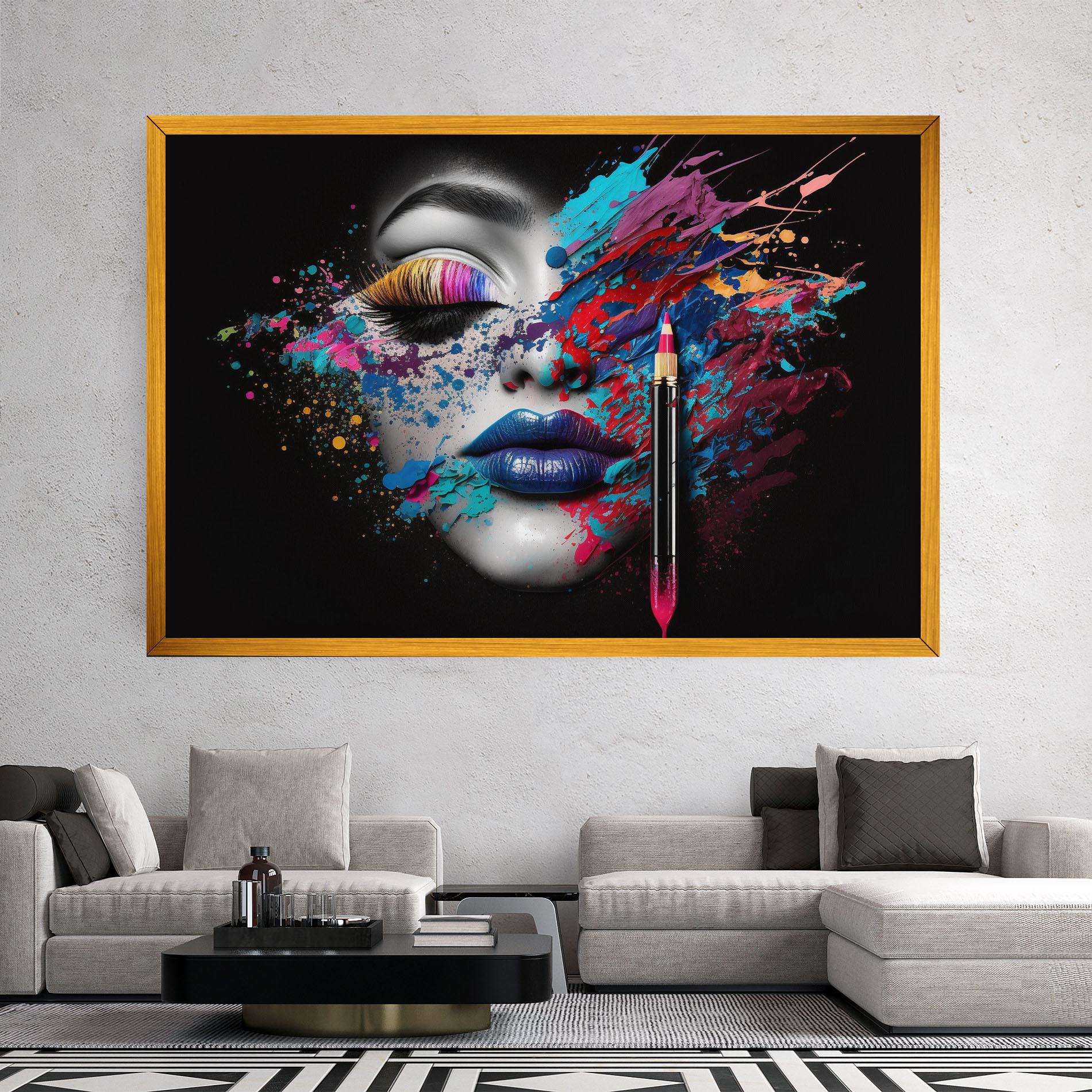 Картина на платно Cosmetology Concept mockup 2