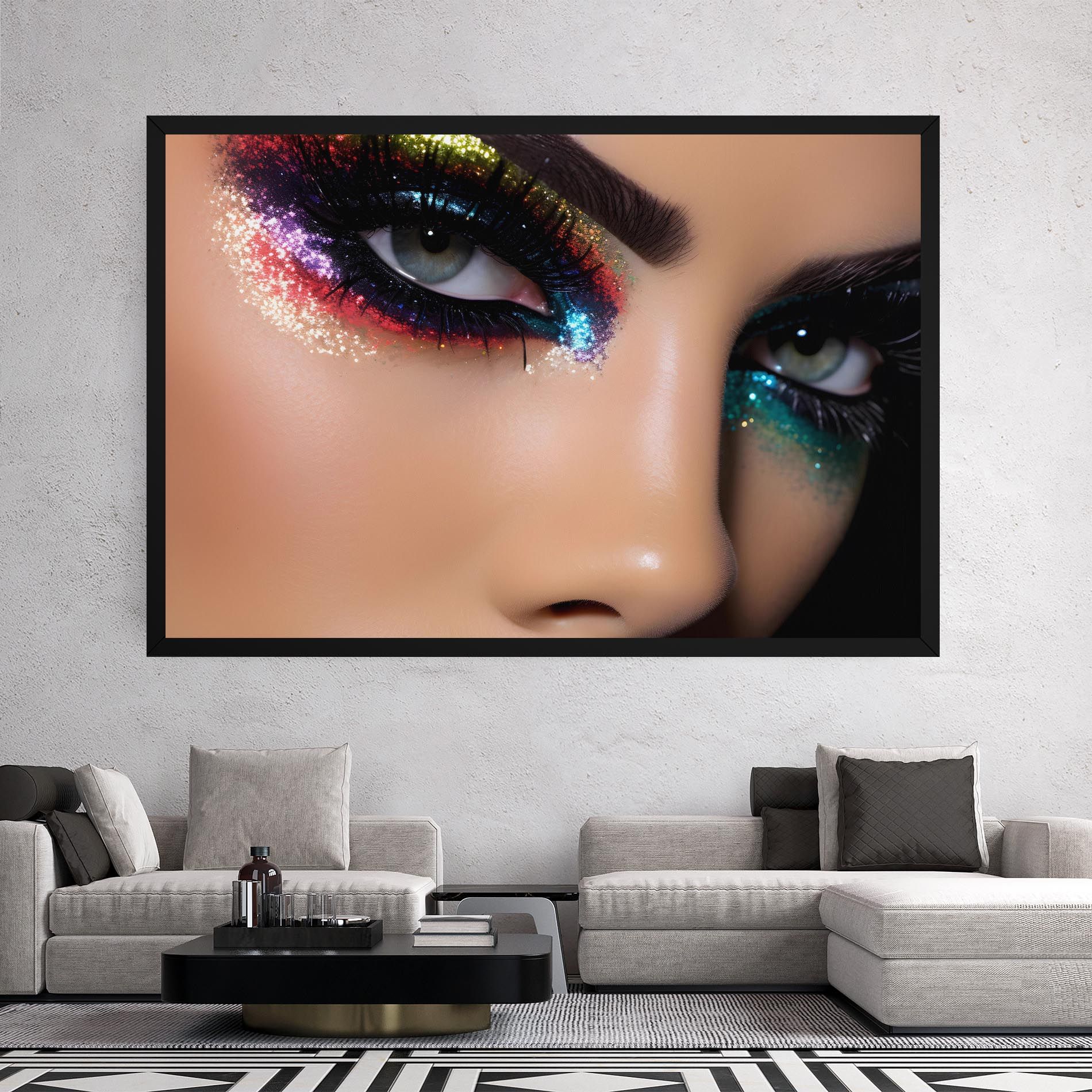 Feminine Makeup Model mockup 2