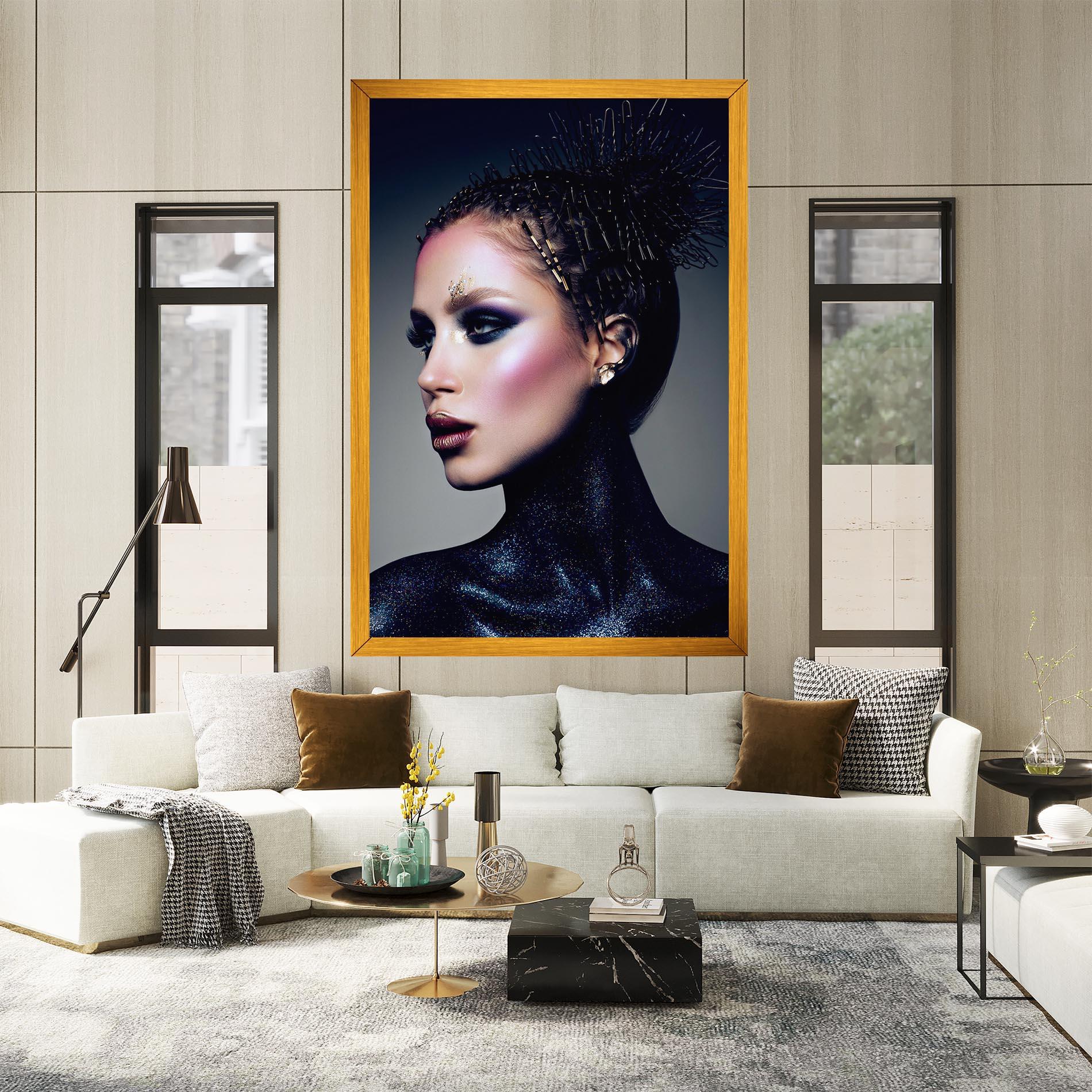 Картина на платно Galaxy Neck mockup 2